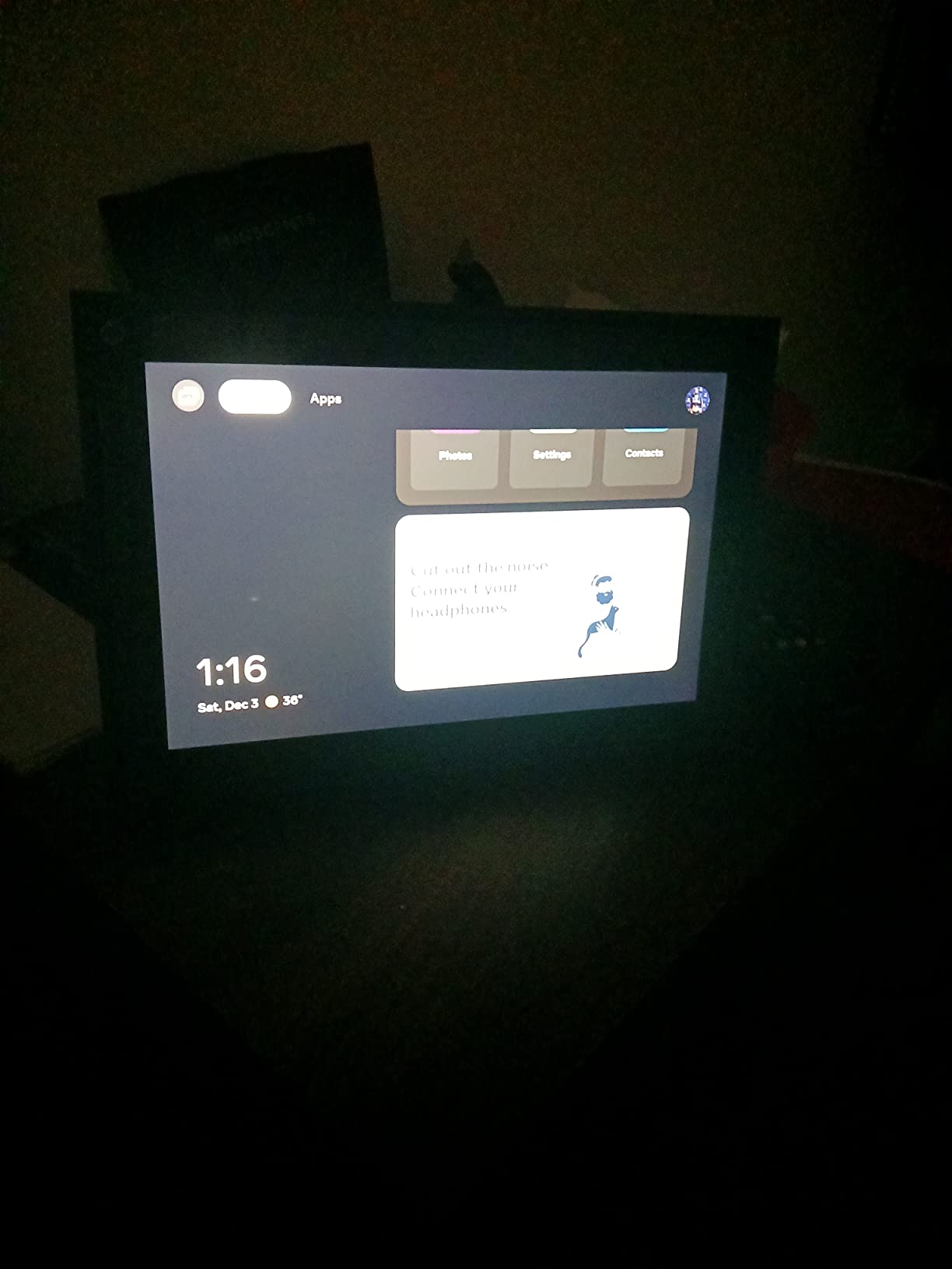 Meta Portal - Smart Video Calling for the Home with 10” Touch Screen Display - Black customer photo 1