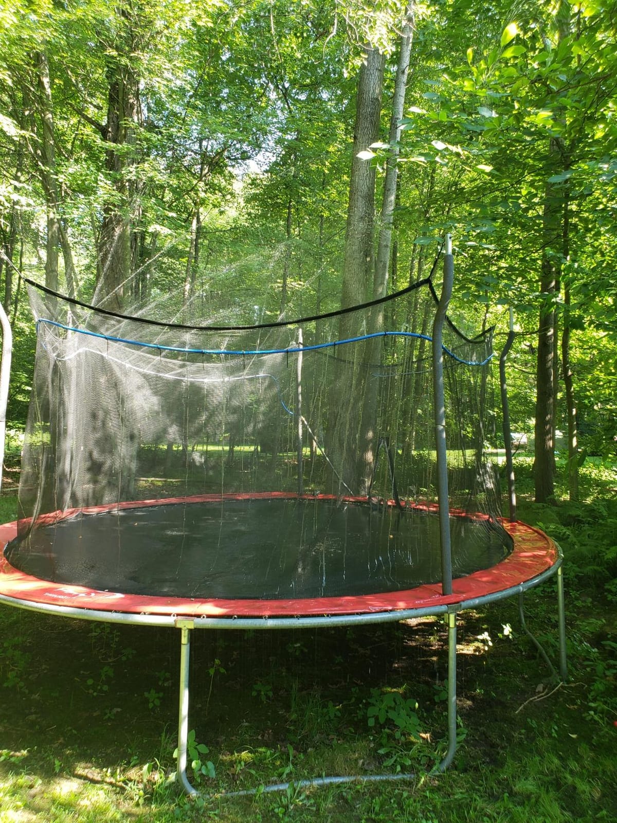 Trampoline Sprinkler Waterpark, Heavy Duty Hose customer photo 2