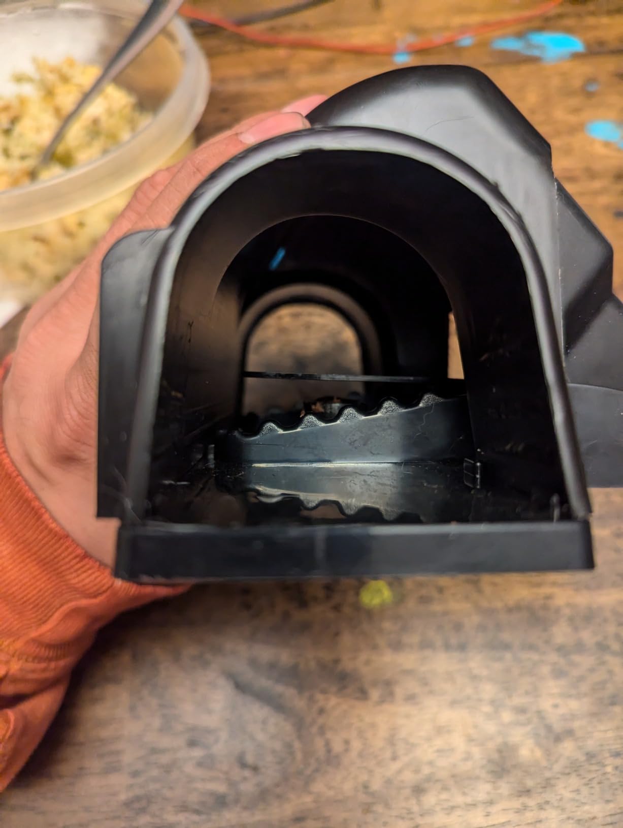 Kat Sense Covered Rat Trap & Chipmunk Trap, Prevents Accidental Triggering with Tunnel Design, Quick Action Pest Control Device, Indoor Outdoor Mouse Trap, Reusable Snap Style Rodent Control customer photo 1