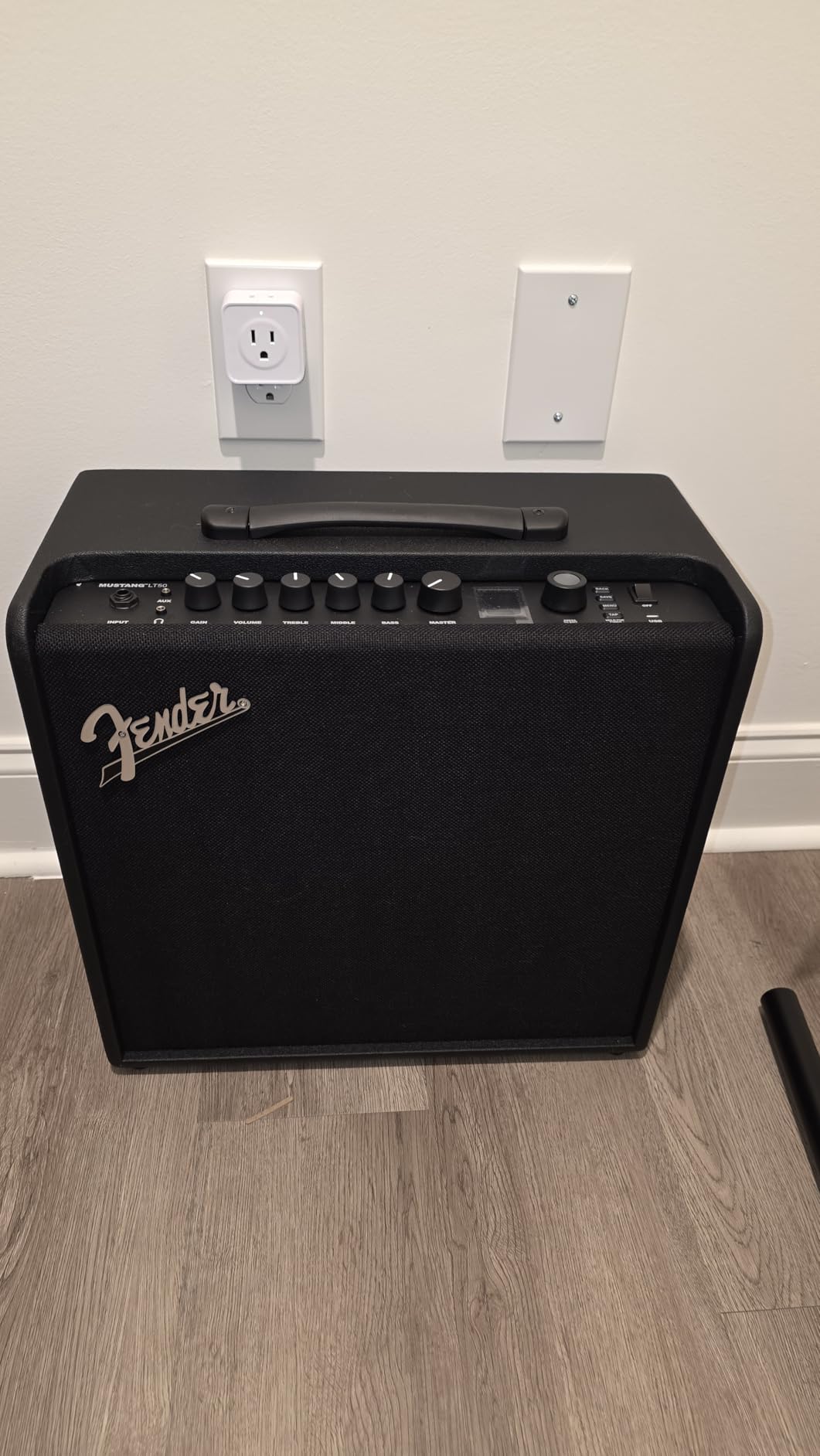 Fender Mustang LT50 Guitar Amp, 50 Watts, with 2-Year Warranty 30 Preset Effects with USB Audio Interface for Recording, Black | 50 Watt 30 Preset Effects with USB Audio Interface for Recording, Black, 50 Watts, Black customer photo 1