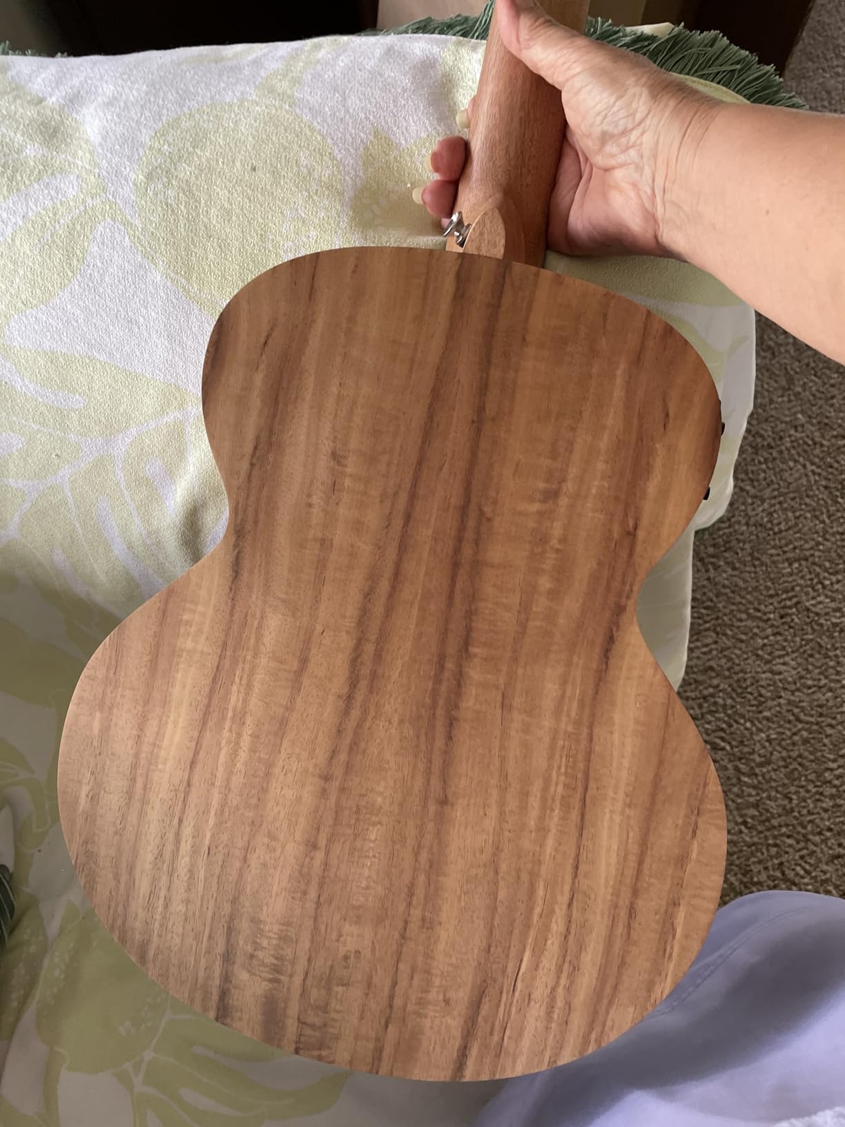 Caramel CB207 Acacia Baritone Acoustic Electric Ukulele with Truss Rod customer photo 1