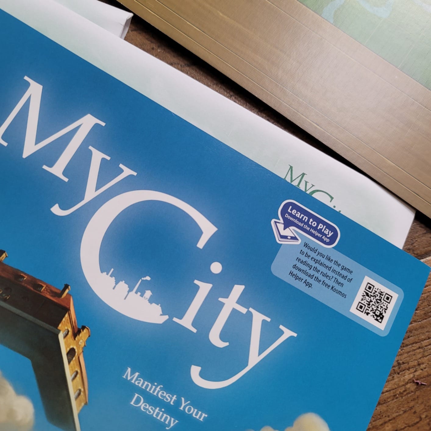 Thames & Kosmos My City | Family – Friendly | Legacy Board Game | Kosmos Games | 2 to 4 Players | Ages 10 and Up | Award Winning Designer Reiner Knizia , Blue customer photo 1