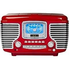 Crosley CR612B-AB Corsair Radio CD Player, Aqua Blue customer photo 2