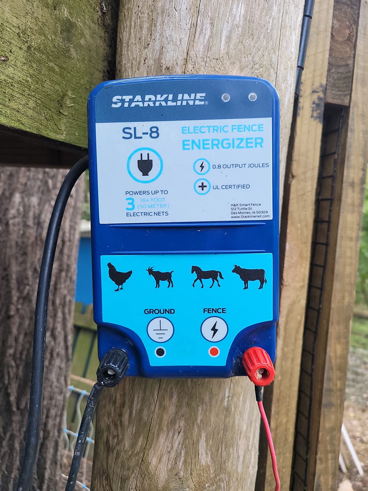 Starkline Electric Poultry Netting Kit - AC Energizer (48