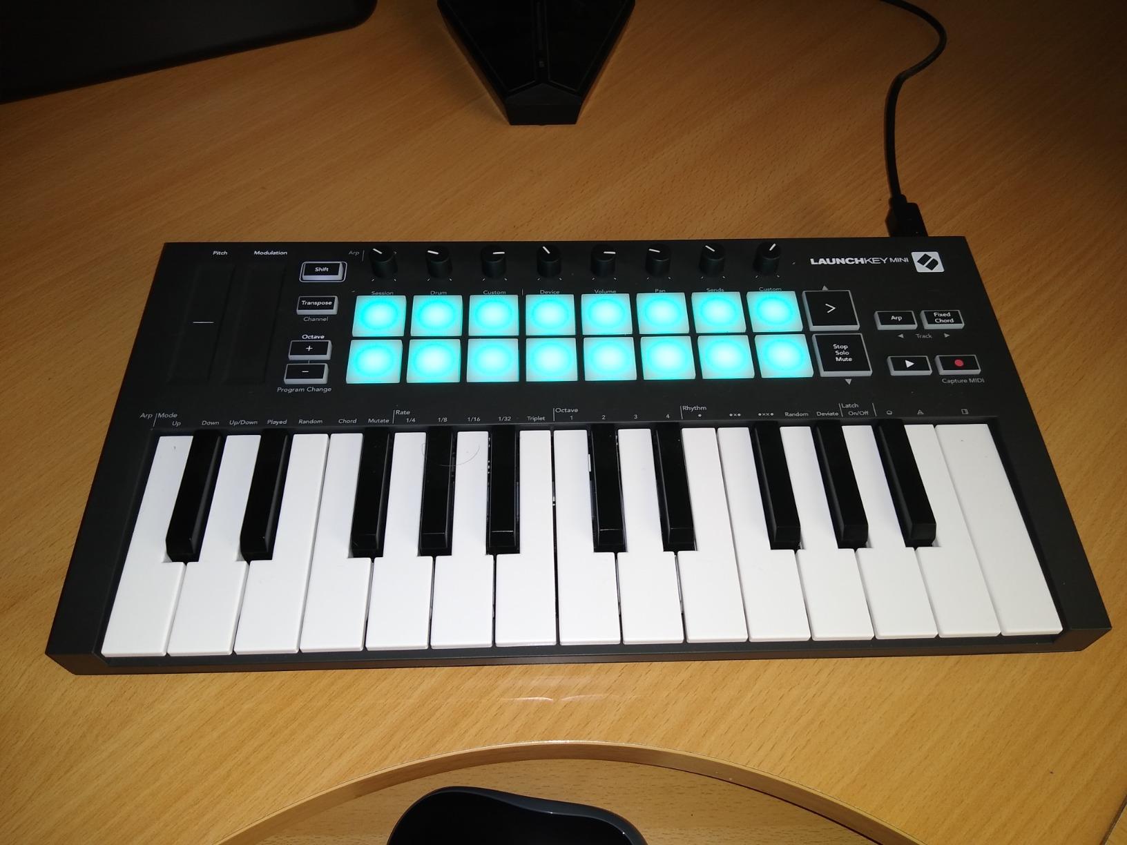 Novation Launchkey 25 [MK3] MIDI Keyboard Controller - Seamless Ableton Live Integration. Chord Mode, Scale Mode, and Arpeggiator — All the software you need for Music Production customer photo 1
