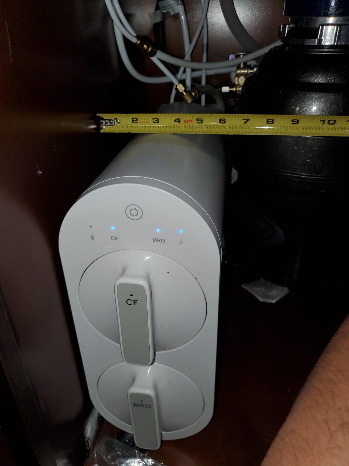 Waterdrop G2P600 Under-Sink RO System, 600 GPD Tankless Water Filtration customer photo 2