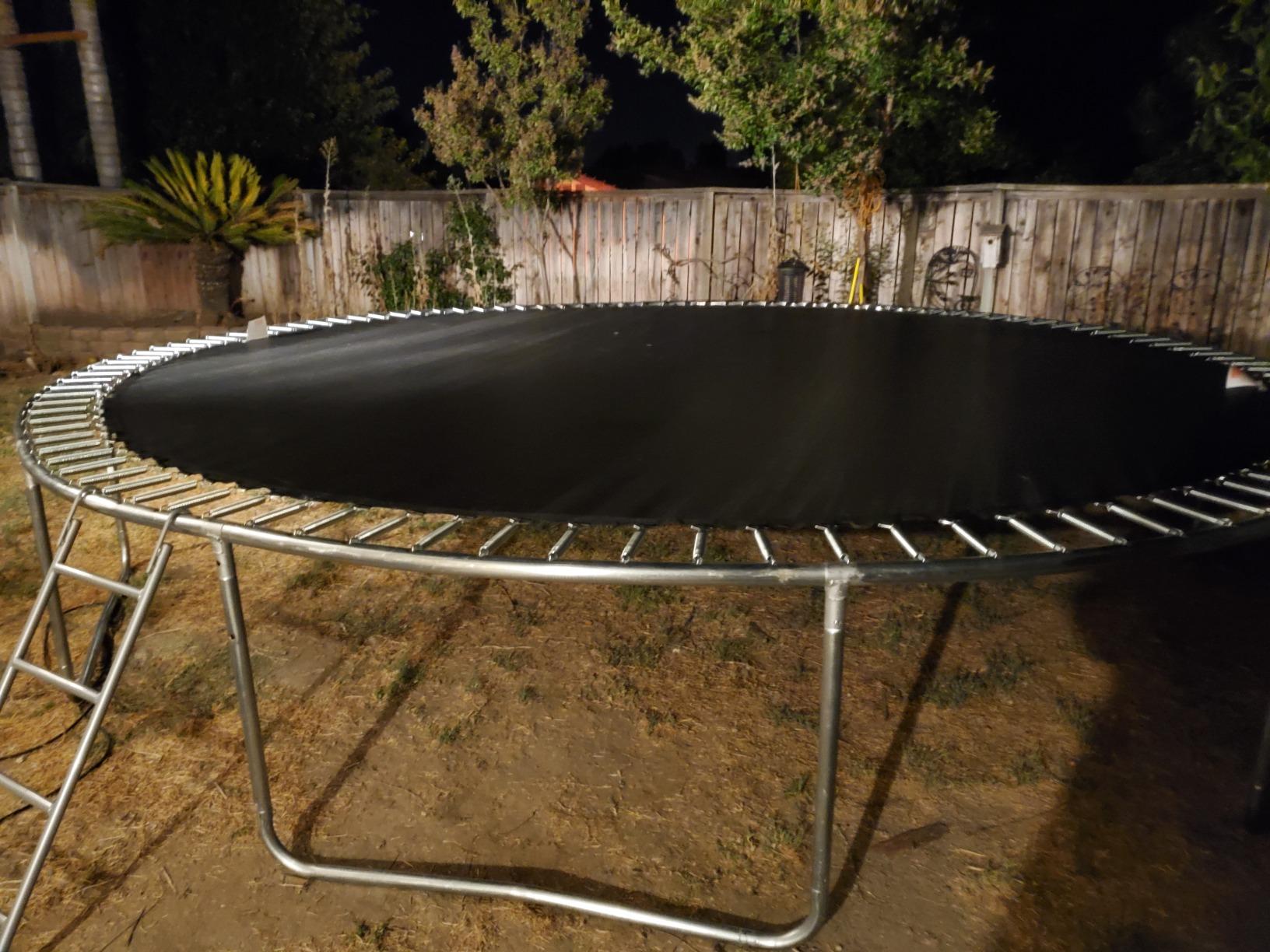 1500LBS 16FT Outdoor Trampoline with Basketball Hoop for Youth & Adult customer photo 1