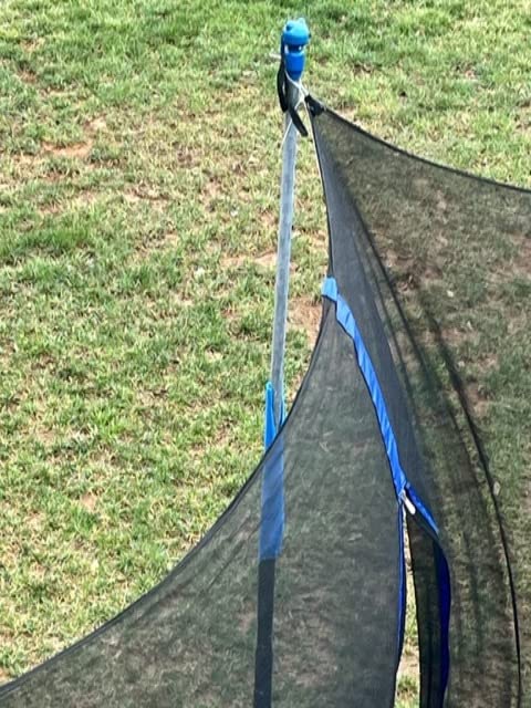 1500LBS 16FT Outdoor Trampoline with Basketball Hoop for Youth & Adult customer photo 2