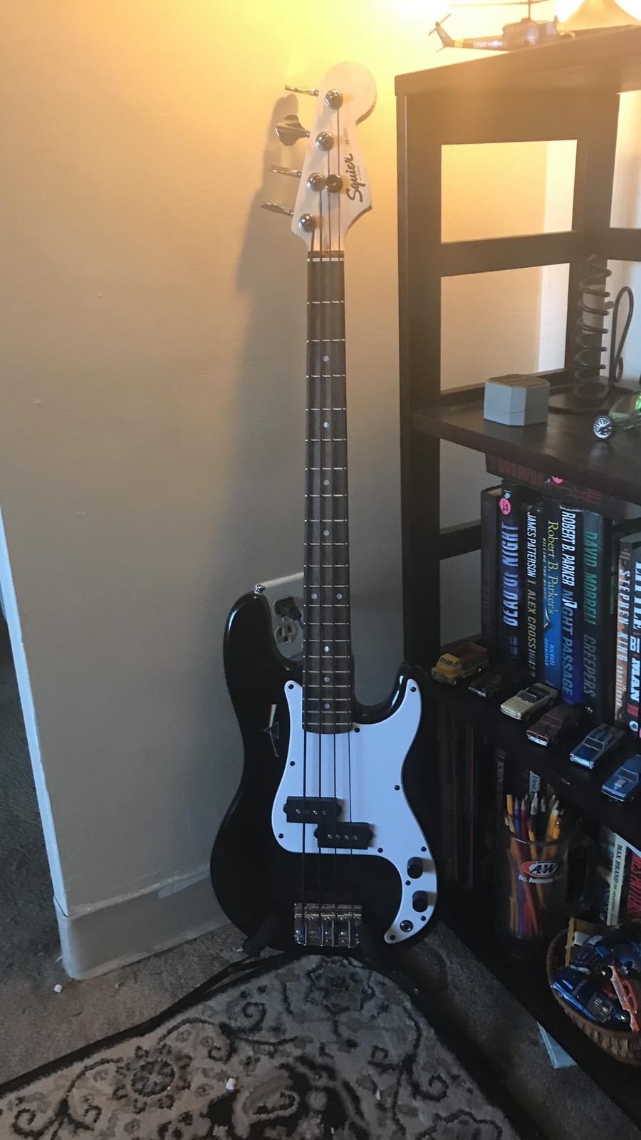 Squier Mini Precision Bass, Black, Laurel Fingerboard customer photo 2