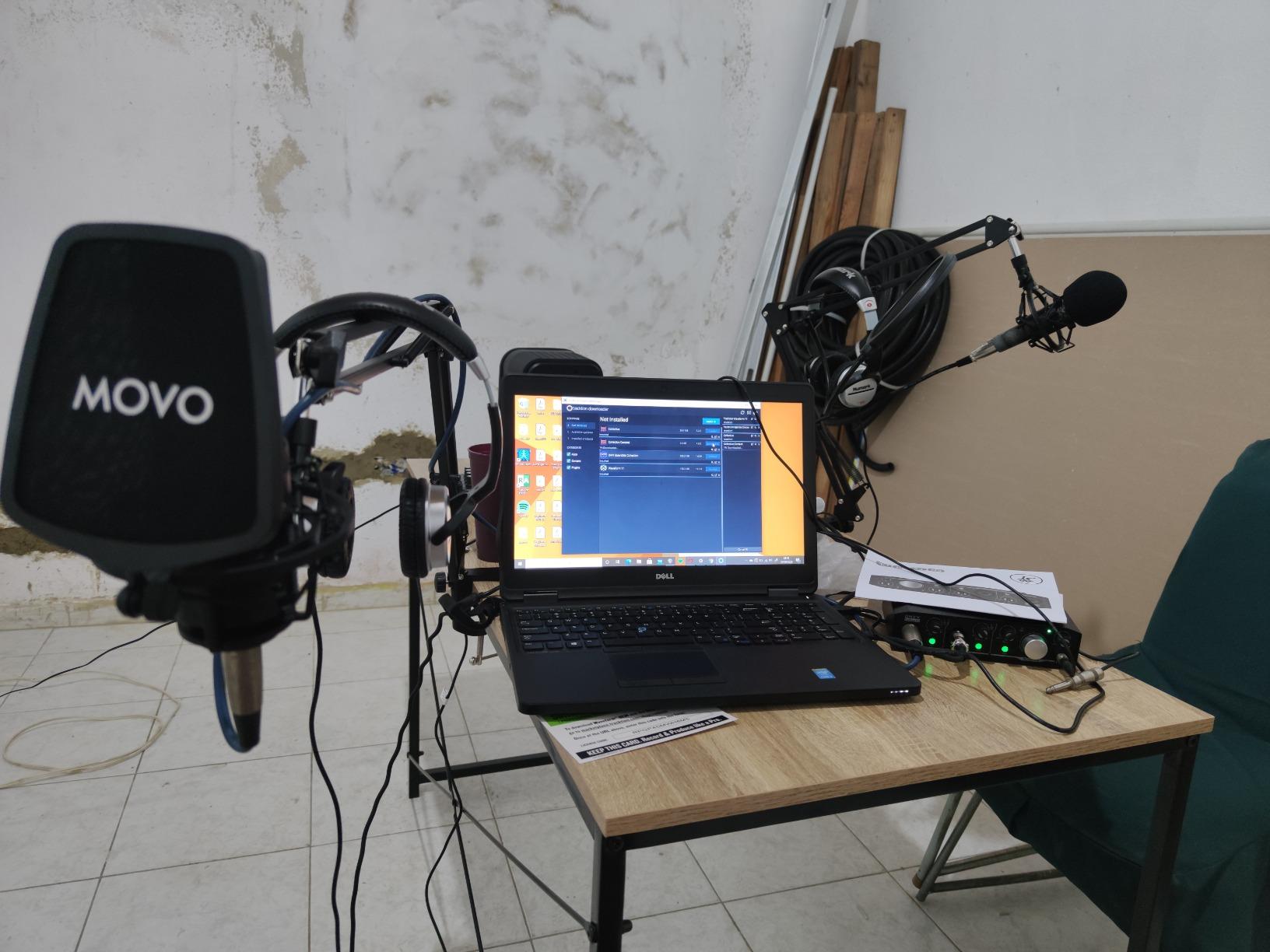 Microphone Shock Mount Mic Holder For Samson Q2U SM58 ATR2100-USB Behringer Xm8500, Mic Clip Holder Mount for Diameter 28mm-32mm Dynamic Microphone Like AT2005-USB PGA48 PGA58, Boseen customer photo 1