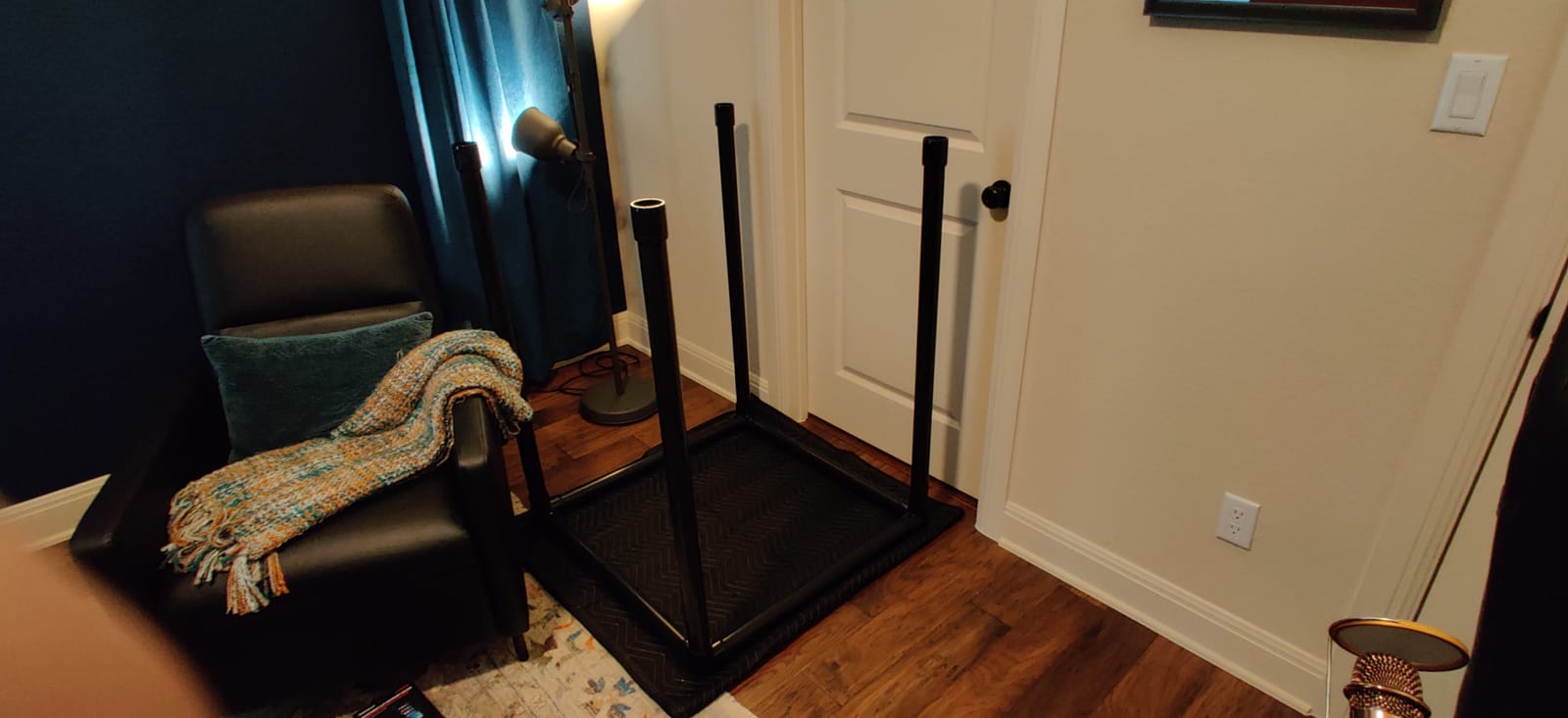 Ultimate Portable Vocal Booth for Home Recording, Reduces Echo & Reverb | Heaviest Duty Sound Absorbing Blankets, Fits Singers Up to 6 Ft 8 In, LED Light, Mic Adapter, Phone Holder, Carry Bag customer photo 2