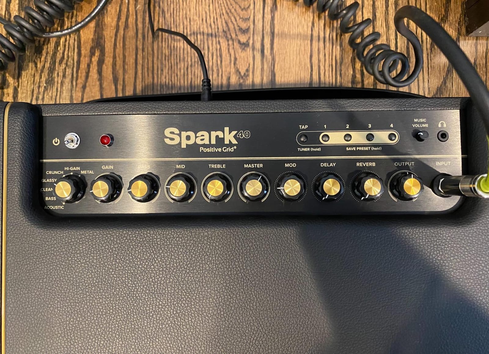 Positive Grid Spark 40-Watt Combo Practice Guitar Amplifier Electric Bass and Acoustic Guitar Amp with Spark Mobile App | 100k+ tones, Spark AI, Smart Jam, tuner & USB recording. For electric, acoustic & bass guitars. customer photo 1