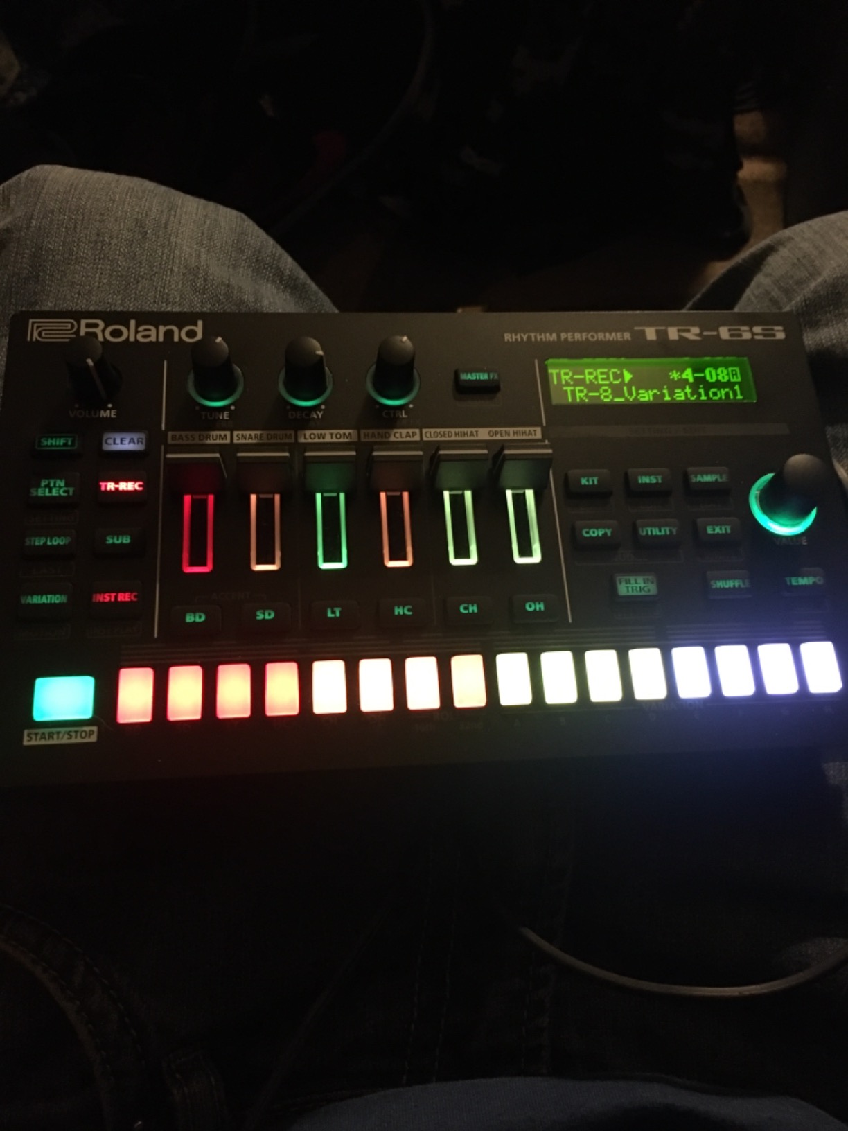 Roland TR-6S Rhythm Performer | Compact Drum Machine with Six Tracks of Authentic TR Sounds including TR-808, CR-78 & More | Large Preset Sample Library | Editable FM Sound Engine | Advanced Sequencer customer photo 1