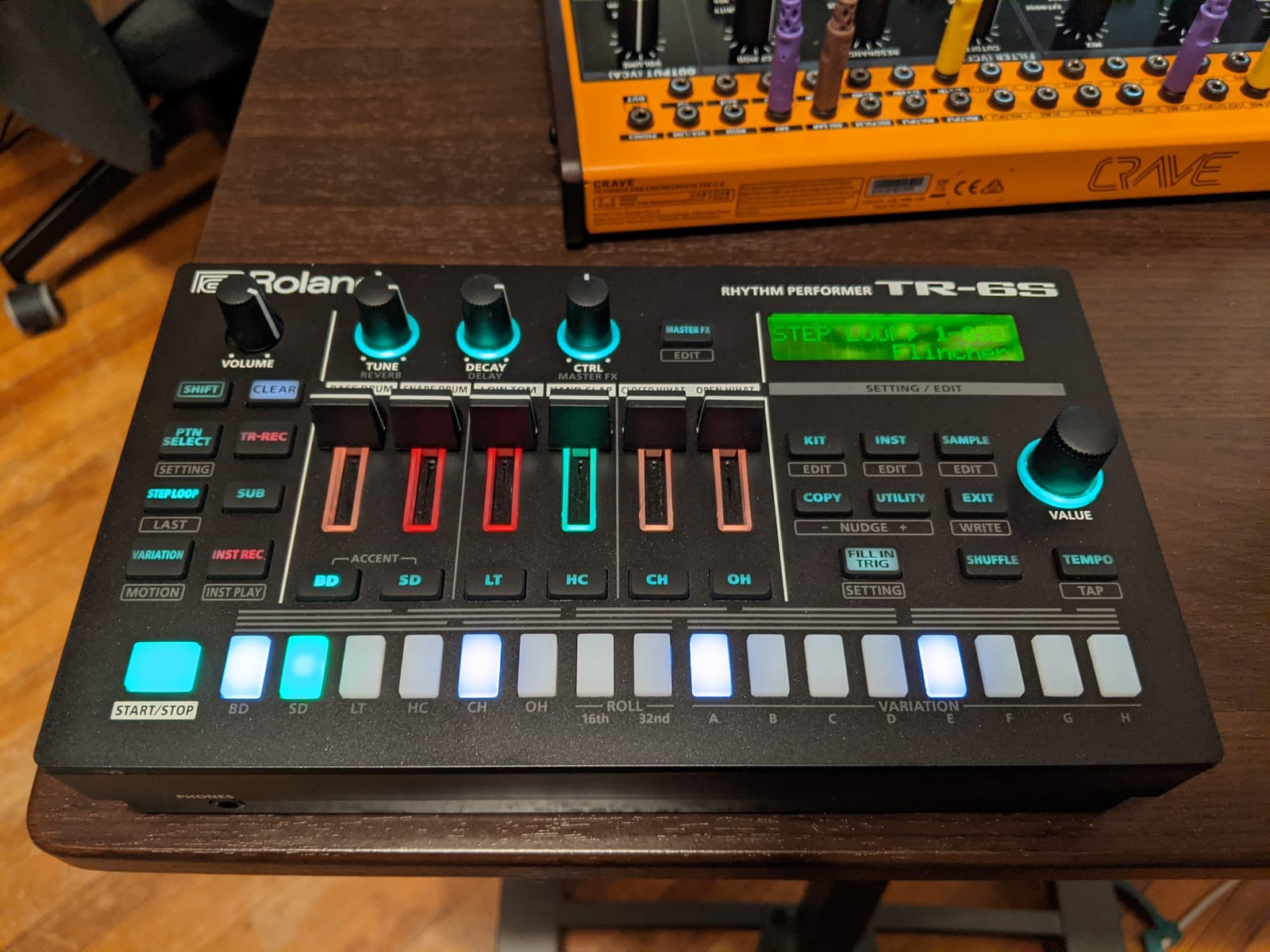 Roland TR-6S Rhythm Performer | Compact Drum Machine with Six Tracks of Authentic TR Sounds including TR-808, CR-78 & More | Large Preset Sample Library | Editable FM Sound Engine | Advanced Sequencer customer photo 2
