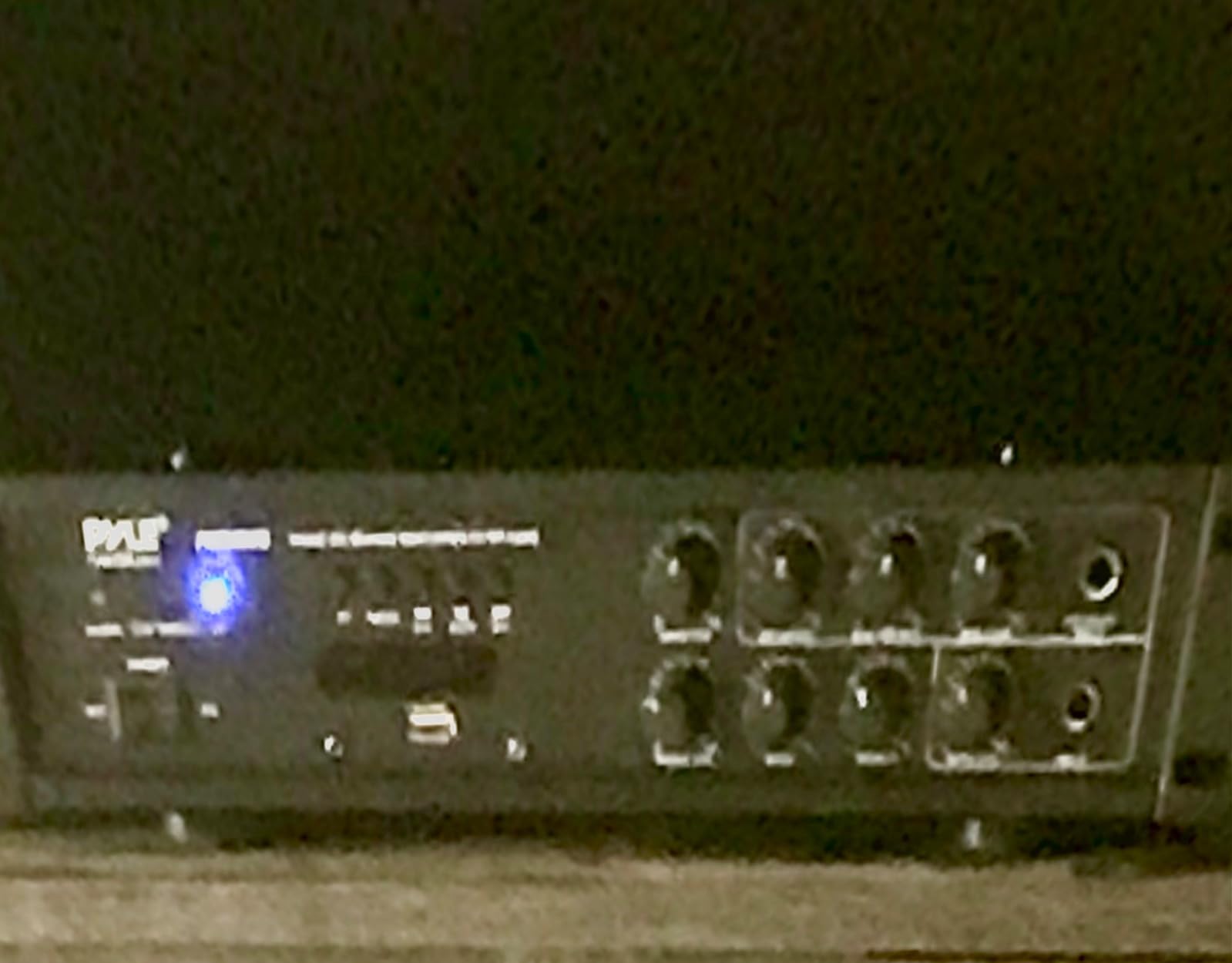 Pyle Bluetooth PA Mixing Amplifier - 500W Home Audio Rack Mount Stereo Power Amplifier, Digital LED Display, USB/AUX/Mic, Optical/Coaxial, AC-3, 70V/100V Output - PMX3500PH customer photo 1