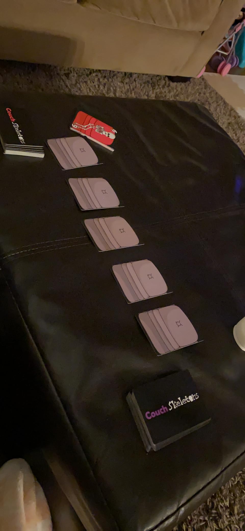 Couch Skeletons Card Game - Quick and Easy 2 Player Game by The Dusty Top Hat customer photo 2