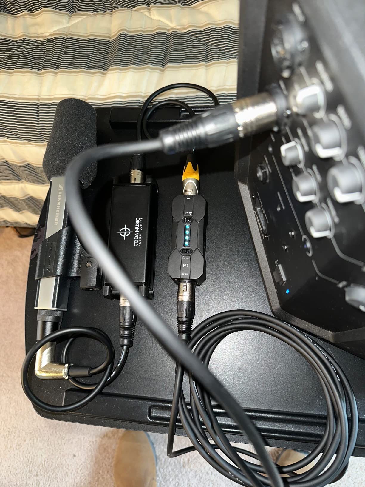 Coda Mic Preamp for Vocal Recording & Podcasting - 25dB Microphone Booster customer photo 1