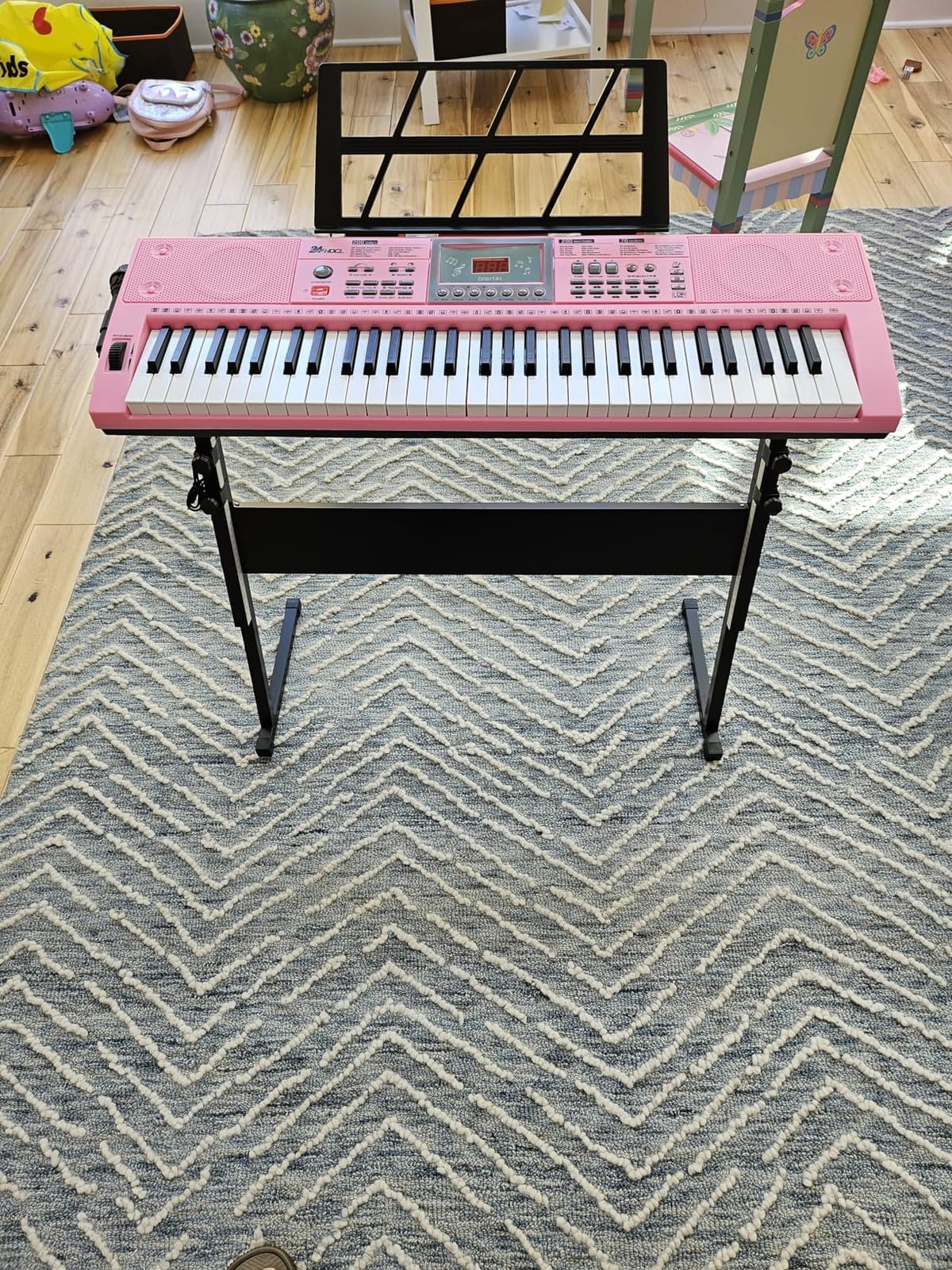 Kids Keyboard Piano 61 Keys, Gift for Boys Girls [Black] customer photo 2