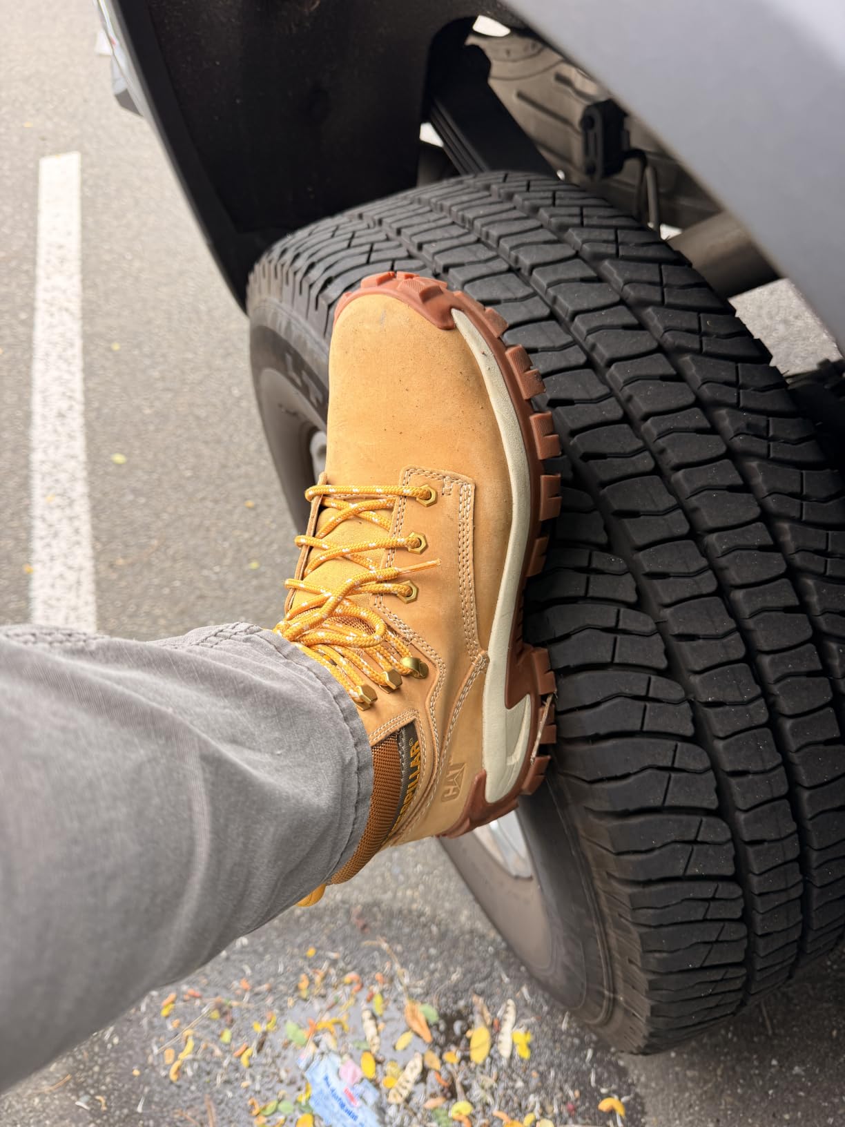 CAT Men's Invader Hi Steel Toe customer photo 2