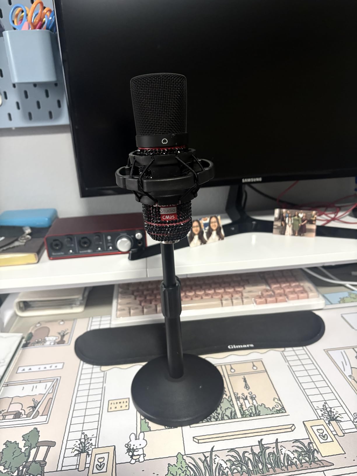 BILIONE Versatile Desktop Microphone Stand, Mic Stand Kit for Desk customer photo 1