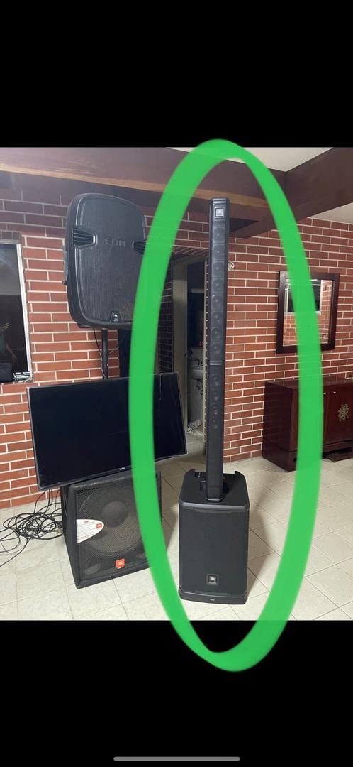 JBL Professional PRX ONE Powered Column PA Speaker System, 2000 Watt, Black customer photo 2