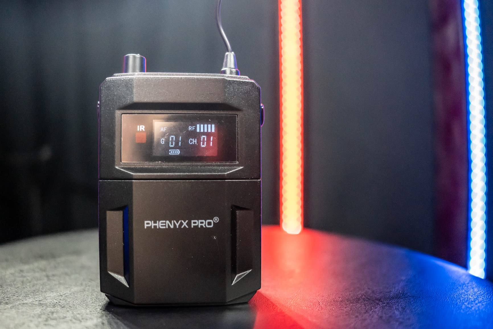 Phenyx Pro UHF Mono Wireless in-Ear Monitor System, Metal Wireless IEM System, Bodypack Receiver, 50 Adjustable Frequencies, Separate Outputs, 164ft Operation, Suitable for Band and Studio (PTM-11) customer photo 2