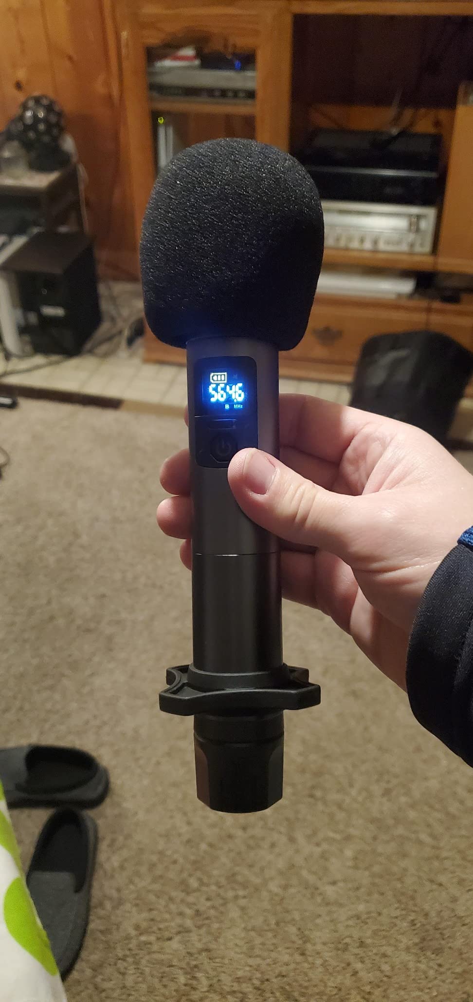 Phenyx Pro Dual UHF Tunable Freq Wireless Microphone System PTU-52-1H1B customer photo 2