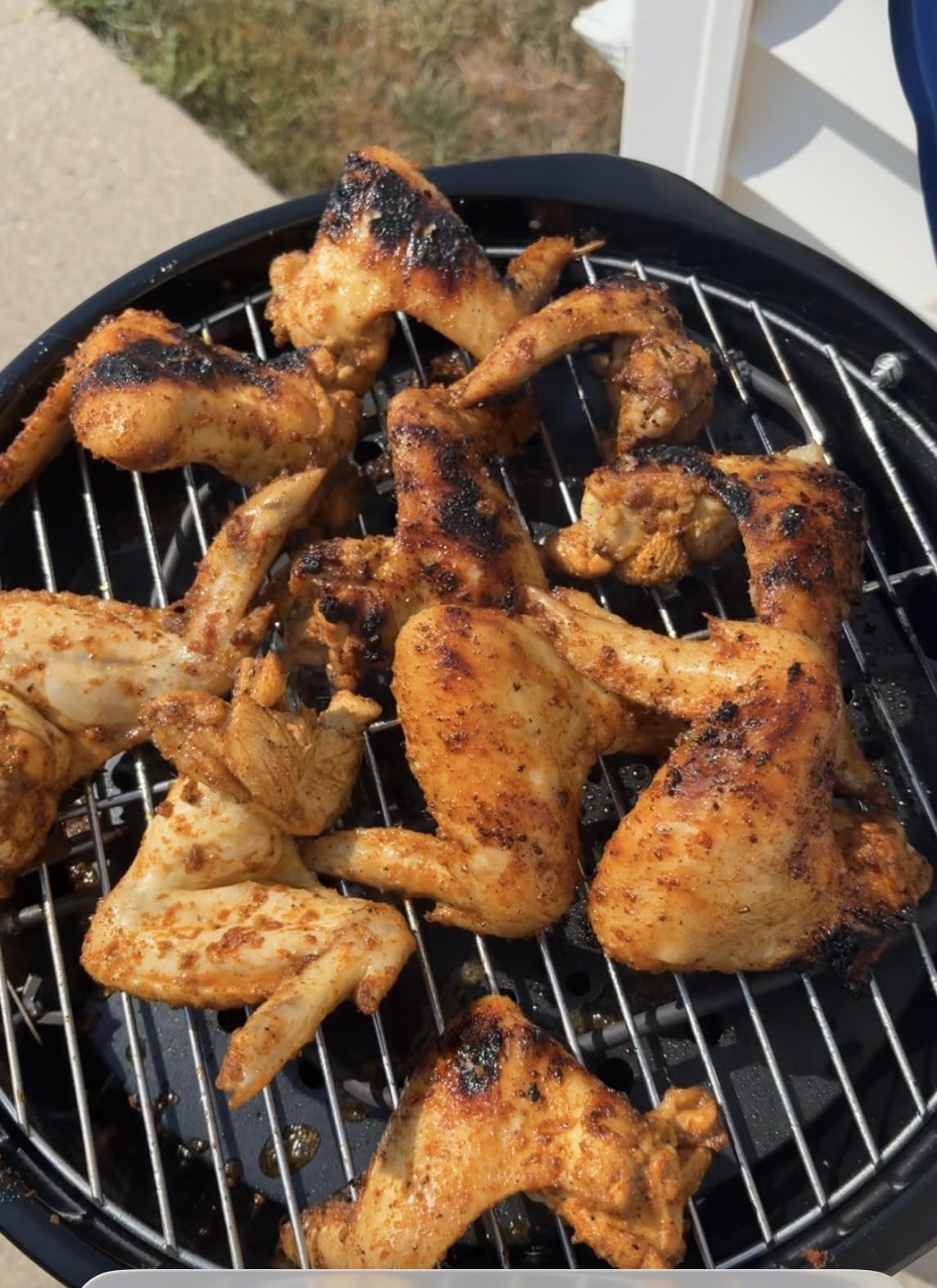 Electric BBQ Grill Techwood 15-Serving Indoor/Outdoor Electric Grill for Indoor & Outdoor Use, Double Layer Design, Portable Removable Stand Grill, 1600W customer photo 2