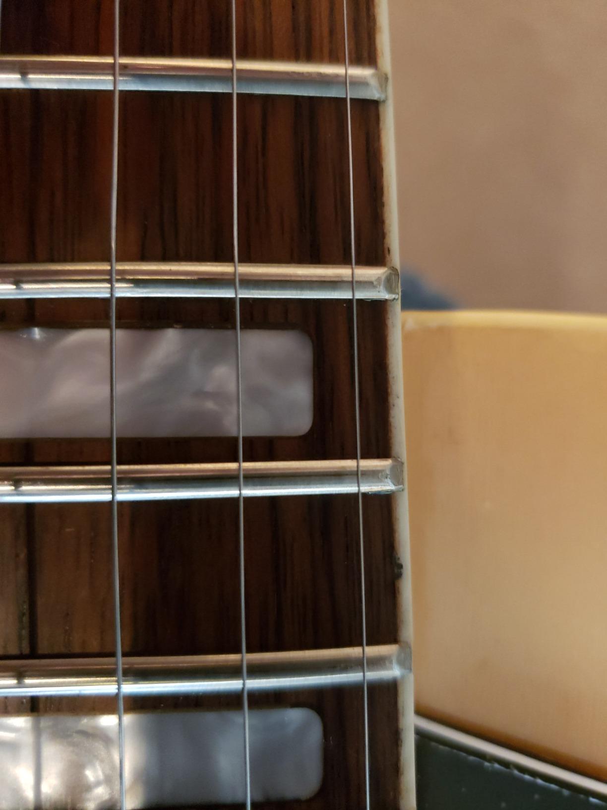 GROTE Jazz Electric Guitar Hollow Body Chrome Hardware P90 pickup (Vintage Sunburst) customer photo 2