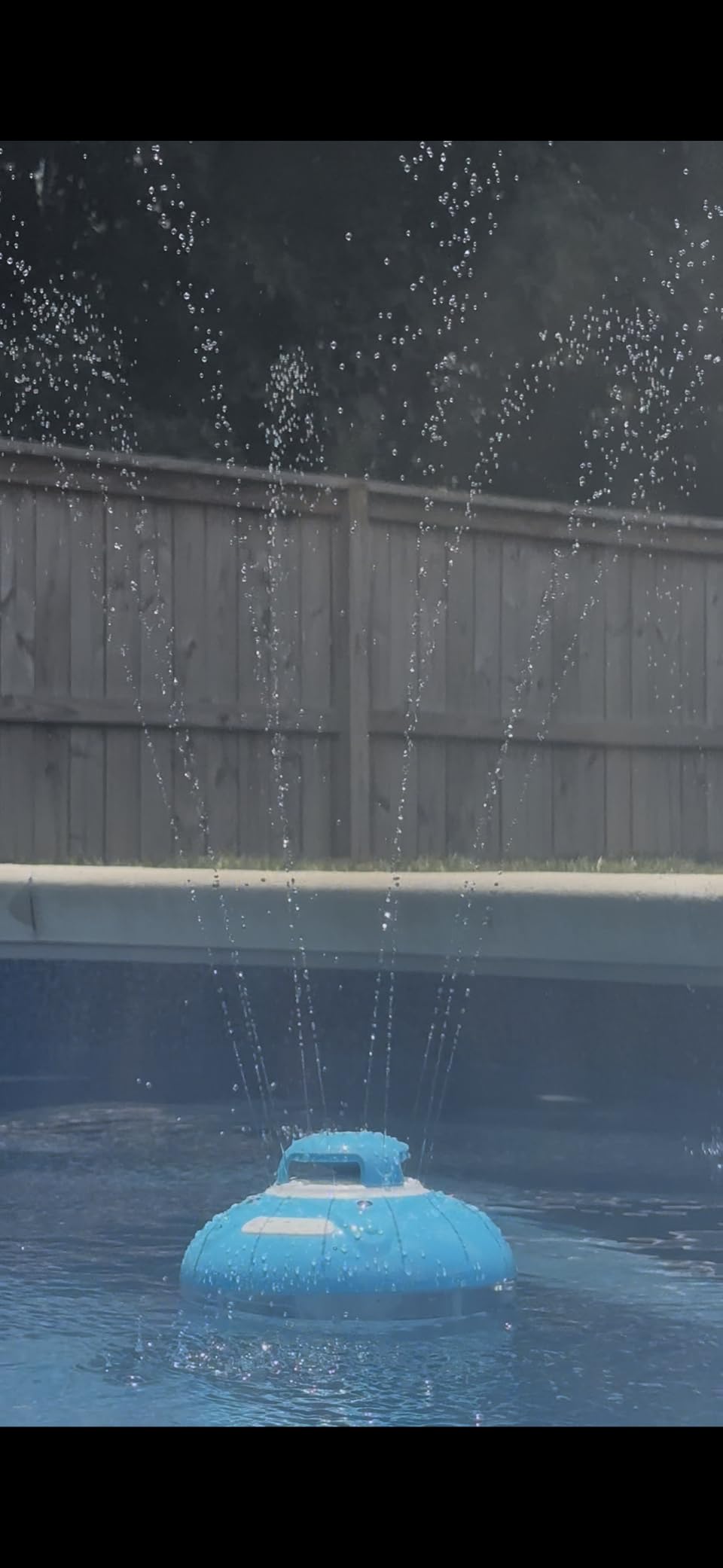 Floating Pool Speaker With Lights, Portable Bluetooth IP68 Waterproof Hot Tub Speaker for Outdoor Sports Home Party, Louder Volume, Rich Bass, Mic, 82 ft Wireless Range customer photo 1