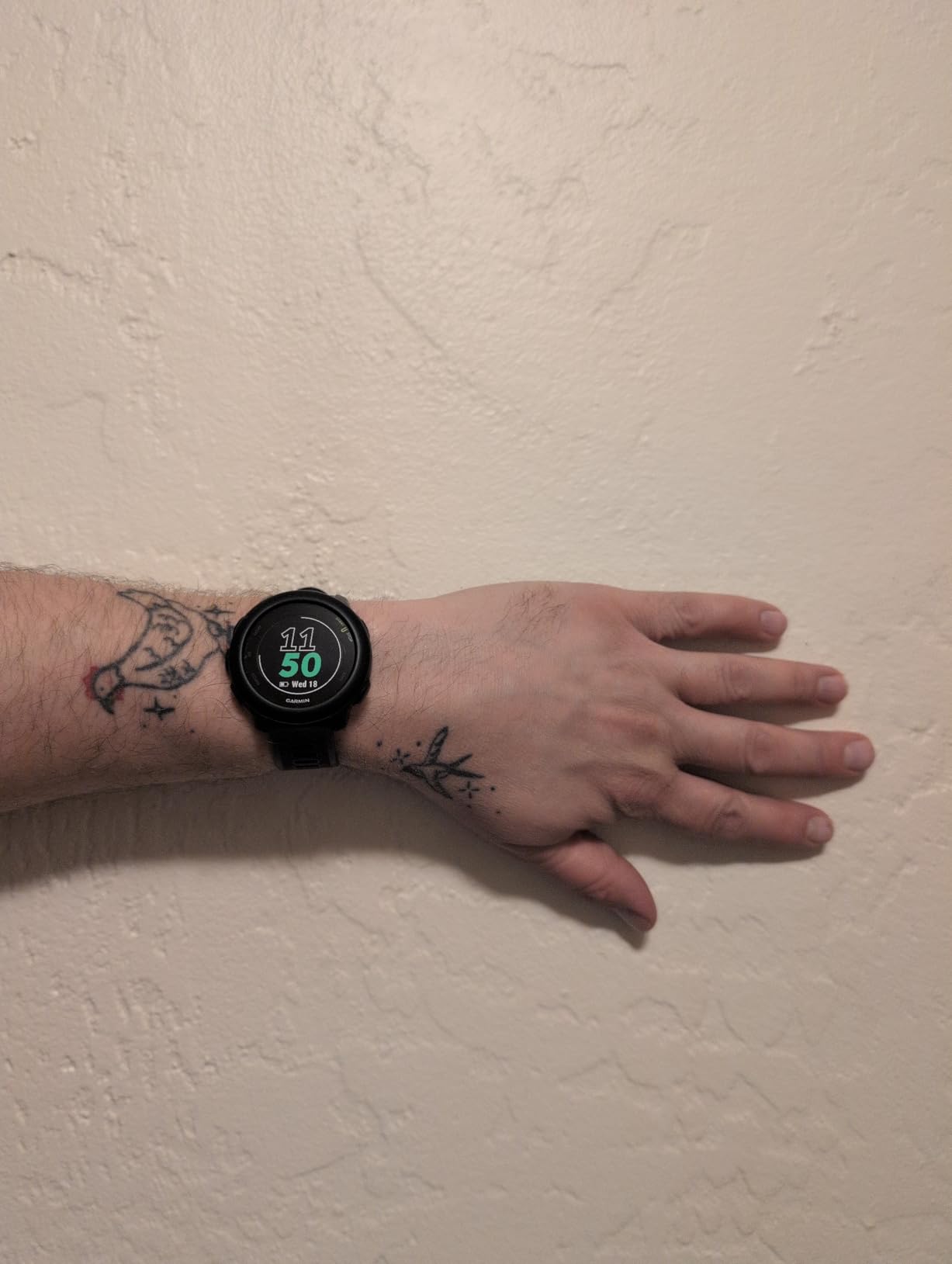 Garmin Forerunner 55, GPS Running Watch with Daily Suggested Workouts, Up to 2 Weeks of Battery Life, White customer photo 1