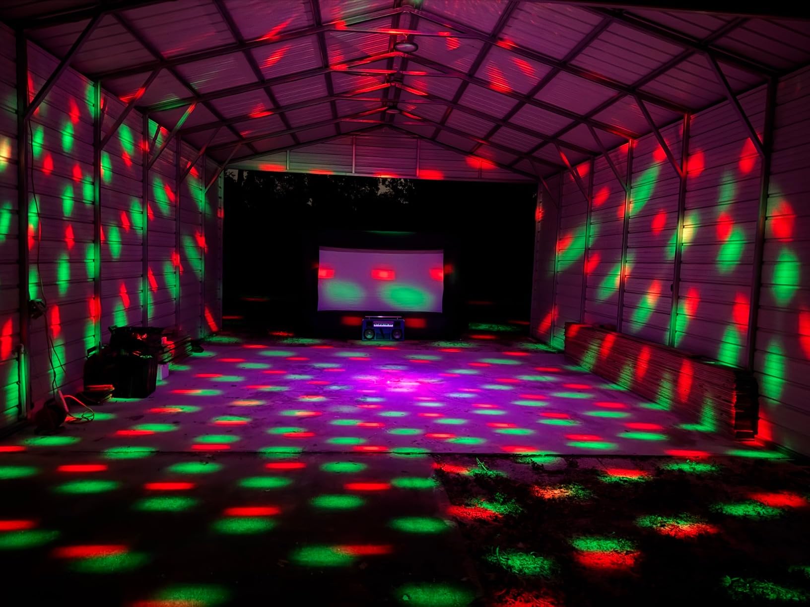 Party Lights DJ Disco Ball & LED Stage Strobe Light with Sound-Activated 10ft USB-C Cable,Remote,Disco Lights for Parties Indoor Use,Birthday,Dance,Clubs,Bar,Living Room,Weddings, Holidays Décor customer photo 2