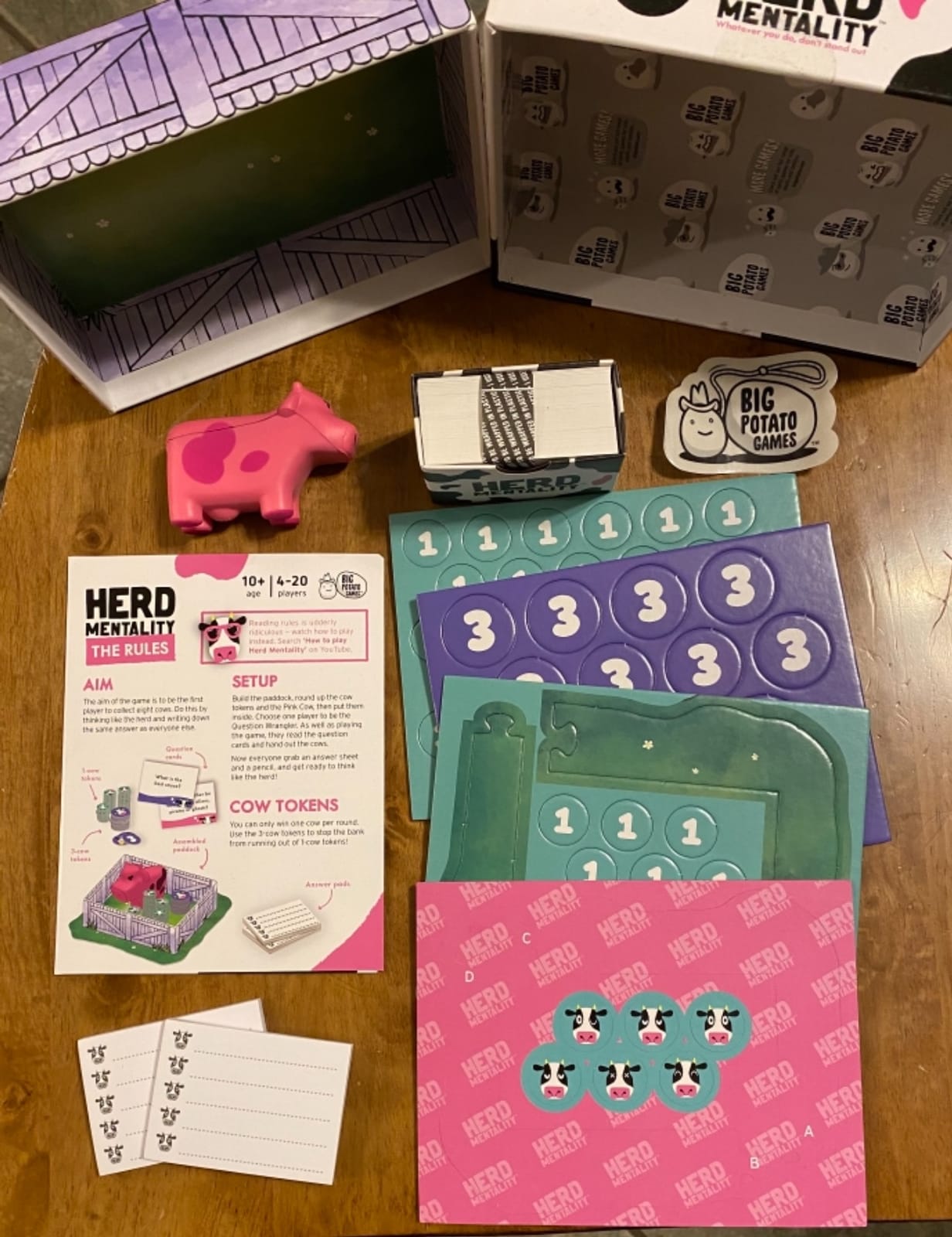 Herd Mentality: Funny Family Party Board Game for Game Night, 4-20 Players customer photo 1