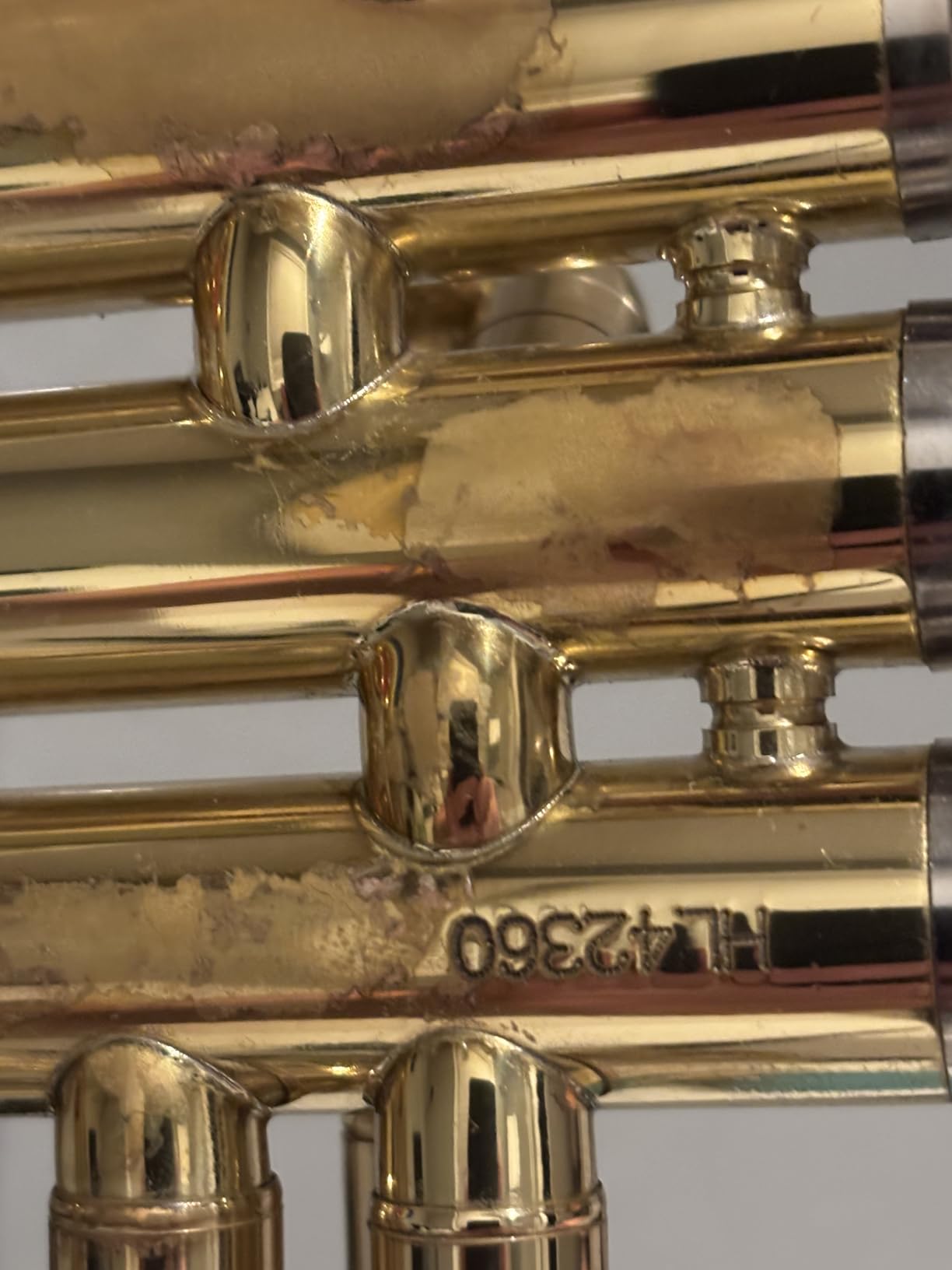 Student Bb Trumpet, Gold Finish Brass for School Band Orchestra Beginners customer photo 2