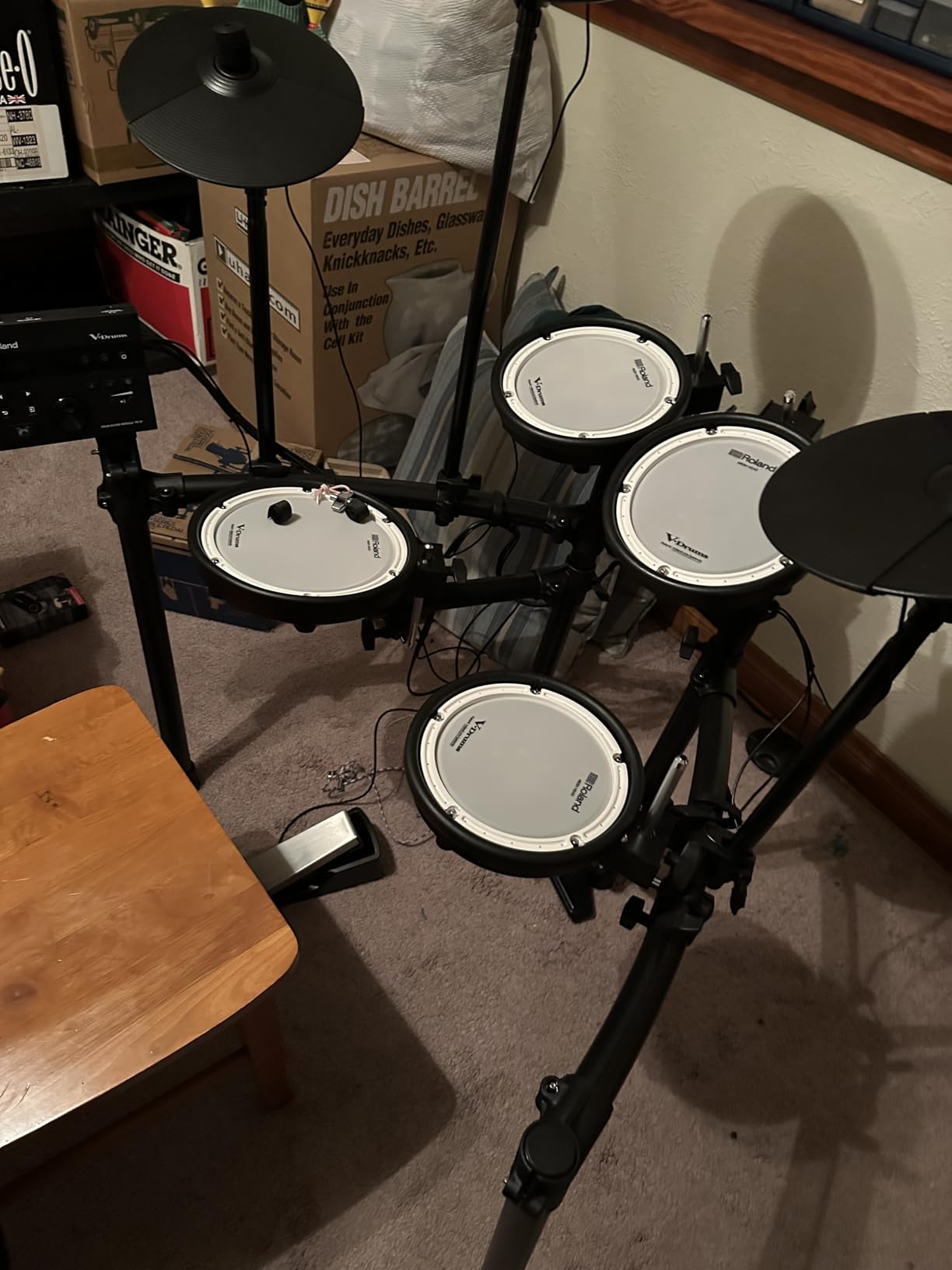 Roland TD-07DMK Electronic V-Drums Kit customer photo 2
