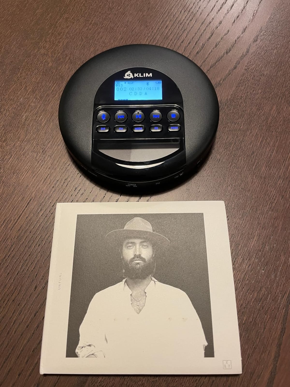 Portable CD Player with Long-Lasting Battery - FM Radio and Bluetooth customer photo 1