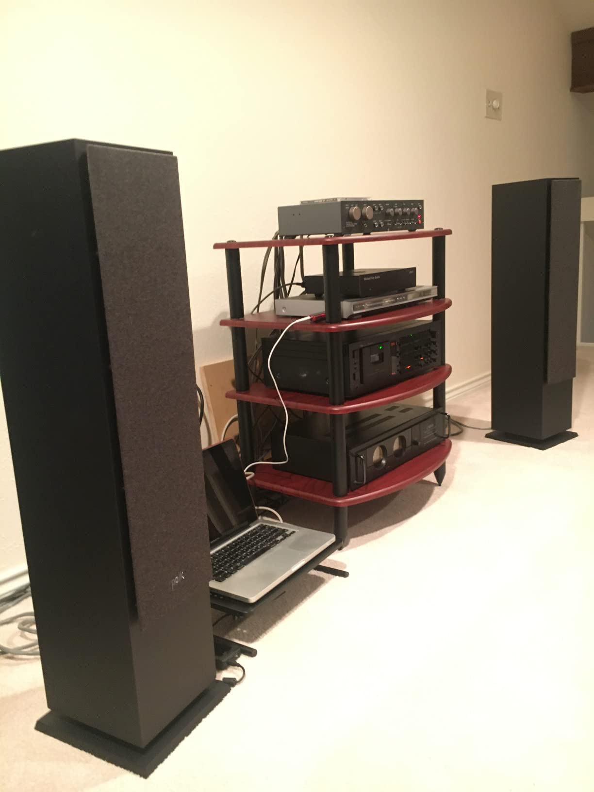 Polk Audio Monitor XT60 Home Theater Tower Speaker (Single, Midnight Black) customer photo 1