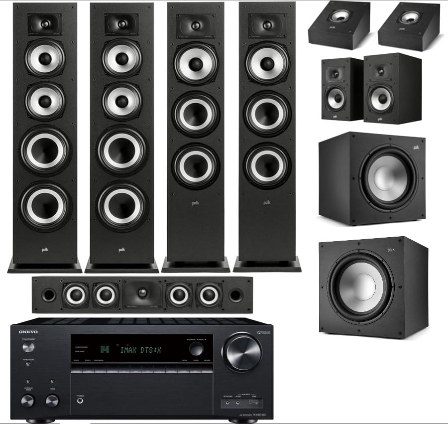 Polk Audio Monitor XT70 Large Home Tower Speaker (Single, Midnight Black) customer photo 1