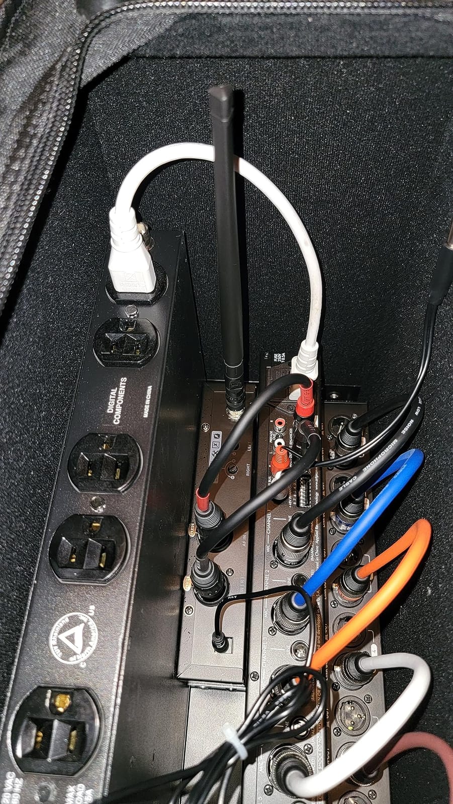 UHF Wireless in-Ear Monitor System with Earphone,180Ft, Rack Mount, Professional IEM Stereo System Transmitter and Beltpack for Studio, Guitar, Band Rehearsal, Live Performance (1 Bodypack) customer photo 1