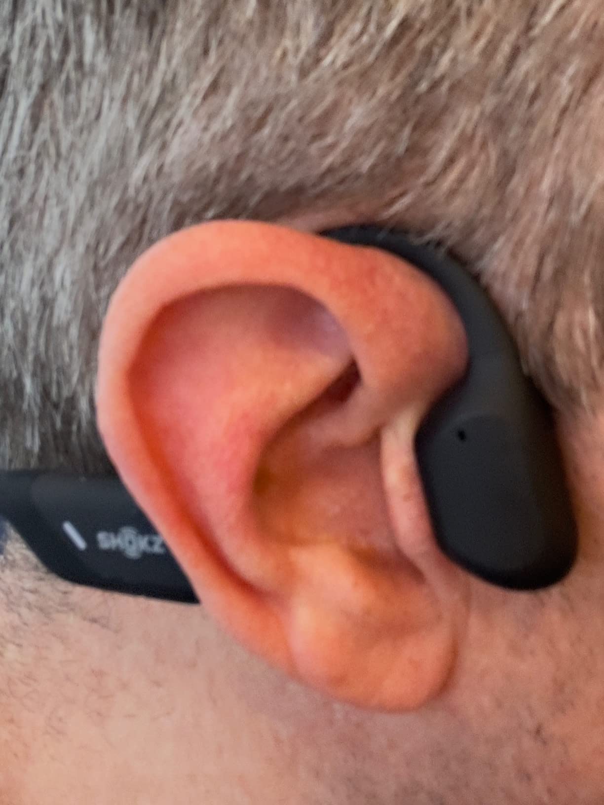 SHOKZ OpenRun Pro - Open-Ear Bluetooth Bone Conduction Sport Headphones - Sweat Resistant Wireless Earphones for Workouts and Running with Premium Deep Base - Built-in Mic, with Hair Band customer photo 2