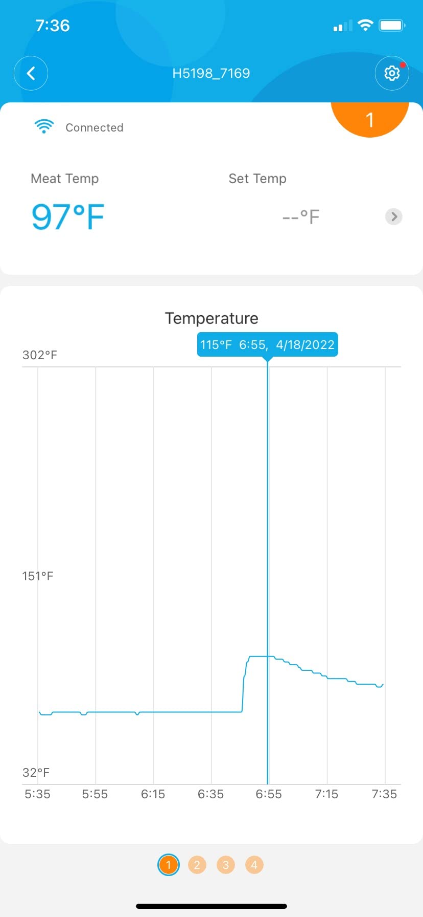 Govee WiFi Meat Thermometer Digital with 4 Probe, App Notification Alert customer photo 1