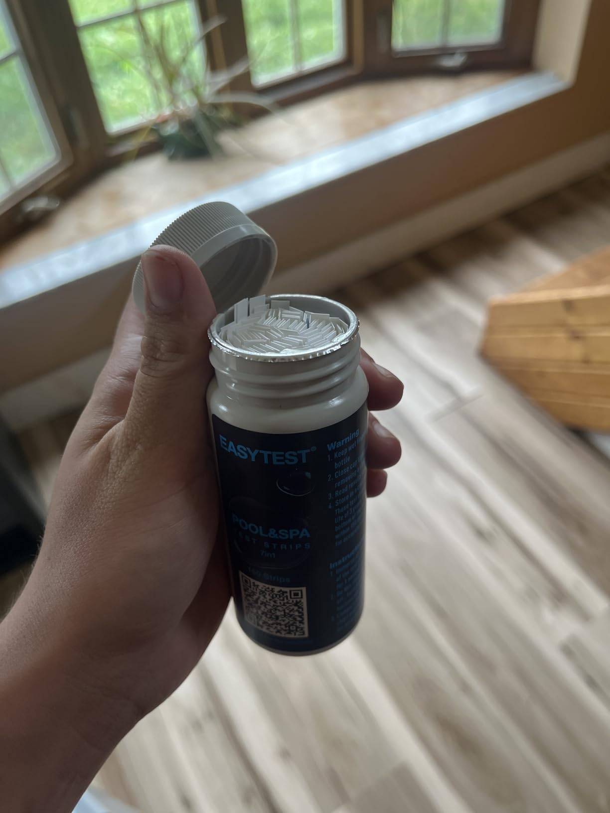 EASYTEST 7-Way Pool Test Strips, 150 Strips Water Test for Hot tub and Spa customer photo 1