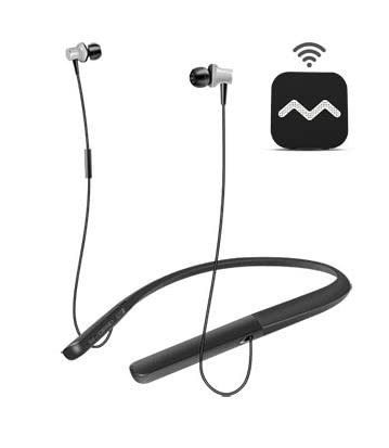 [Upgraded] Rechargeable Hearing Aid Amplifier for Conversation and Watching TV, Wireless Neckband Headphones for Seniors & Elderly People with External Remote Microphone Noise Cancelling - Neosonic NW20 customer photo 1