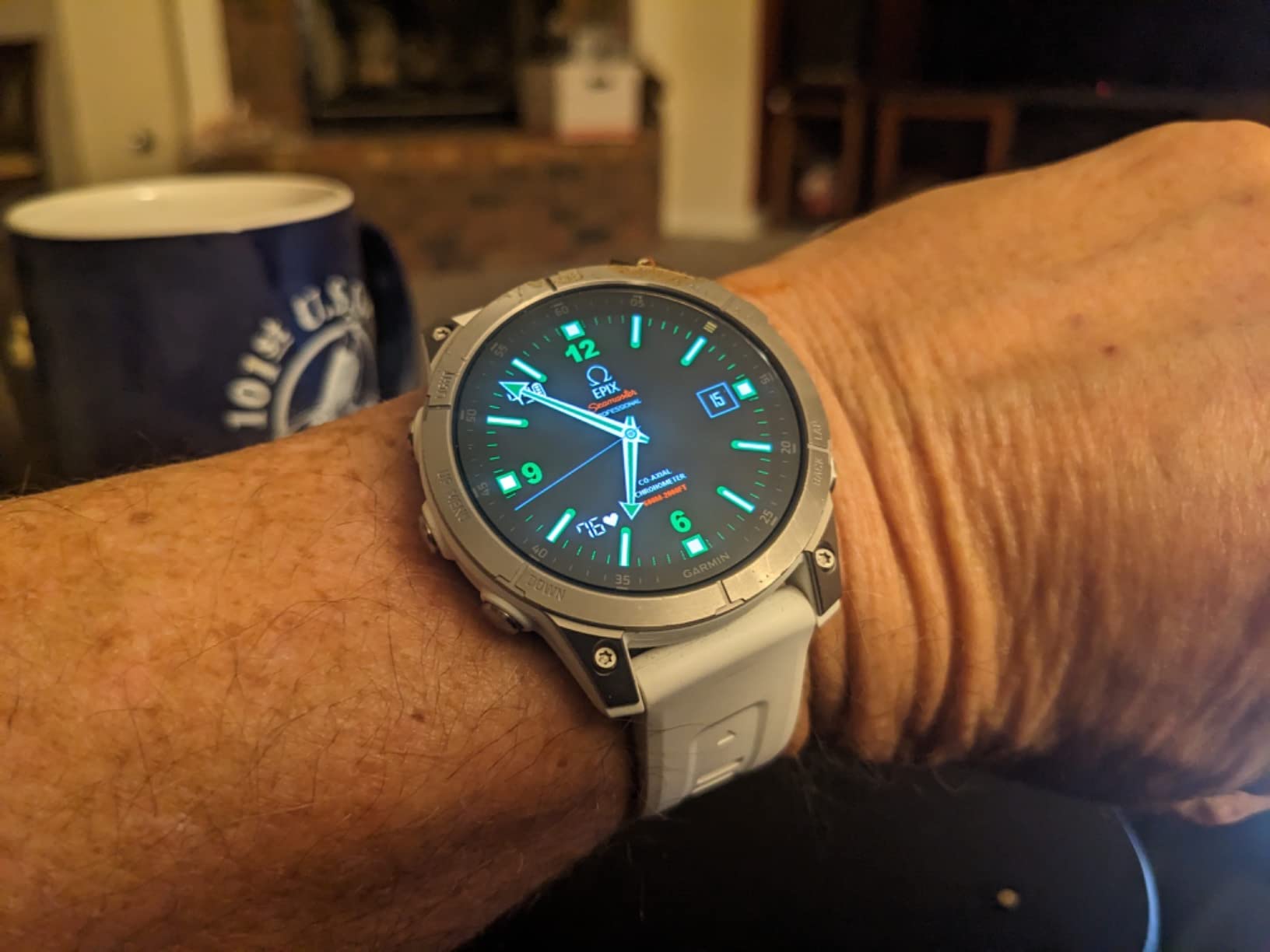 Garmin epix Gen 2, Premium Active smartwatch, Touchscreen AMOLED Display, Adventure Watch with Advanced Features, Slate Steel customer photo 1