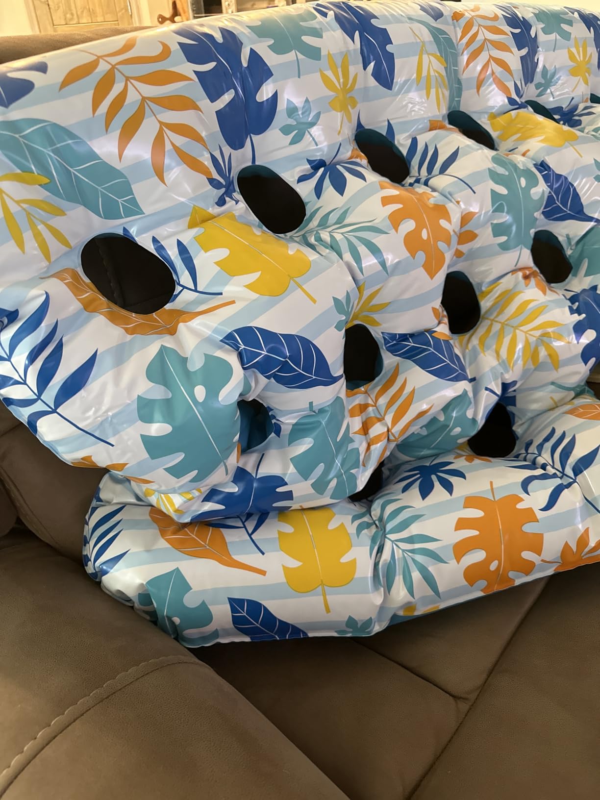 Stonful 2 Pack Inflatable Pool Floats, Cooling Pool Rafts for Adults customer photo 1