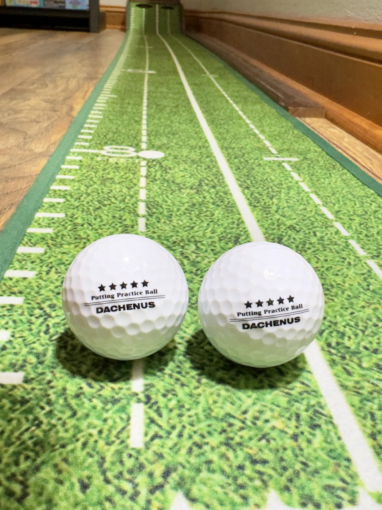 Dachenus Putting Green Indoor Mat Outdoor Golf Putting Mat- Ideal for Home, Office, and Outdoor Use customer photo 2