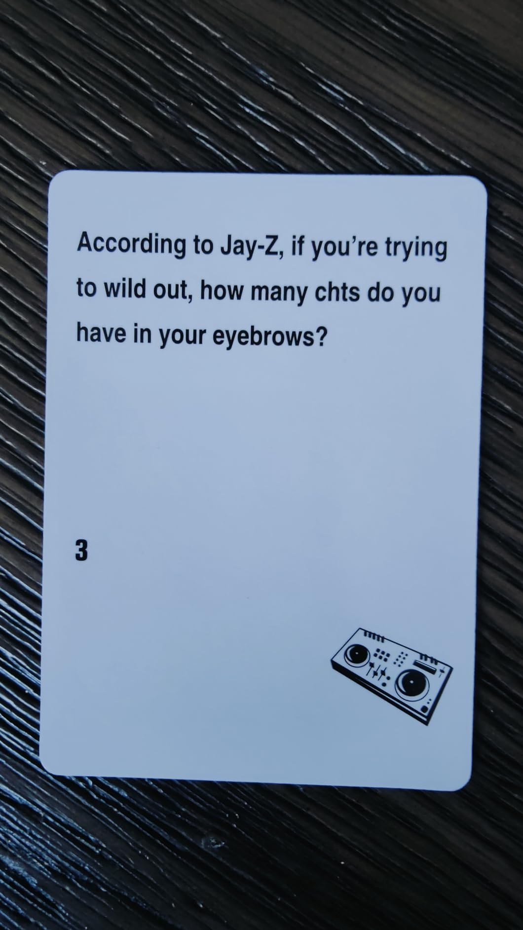 Lyrically Correct '90s & 2000s Hip-Hop & R&B Music Trivia Card Game customer photo 1
