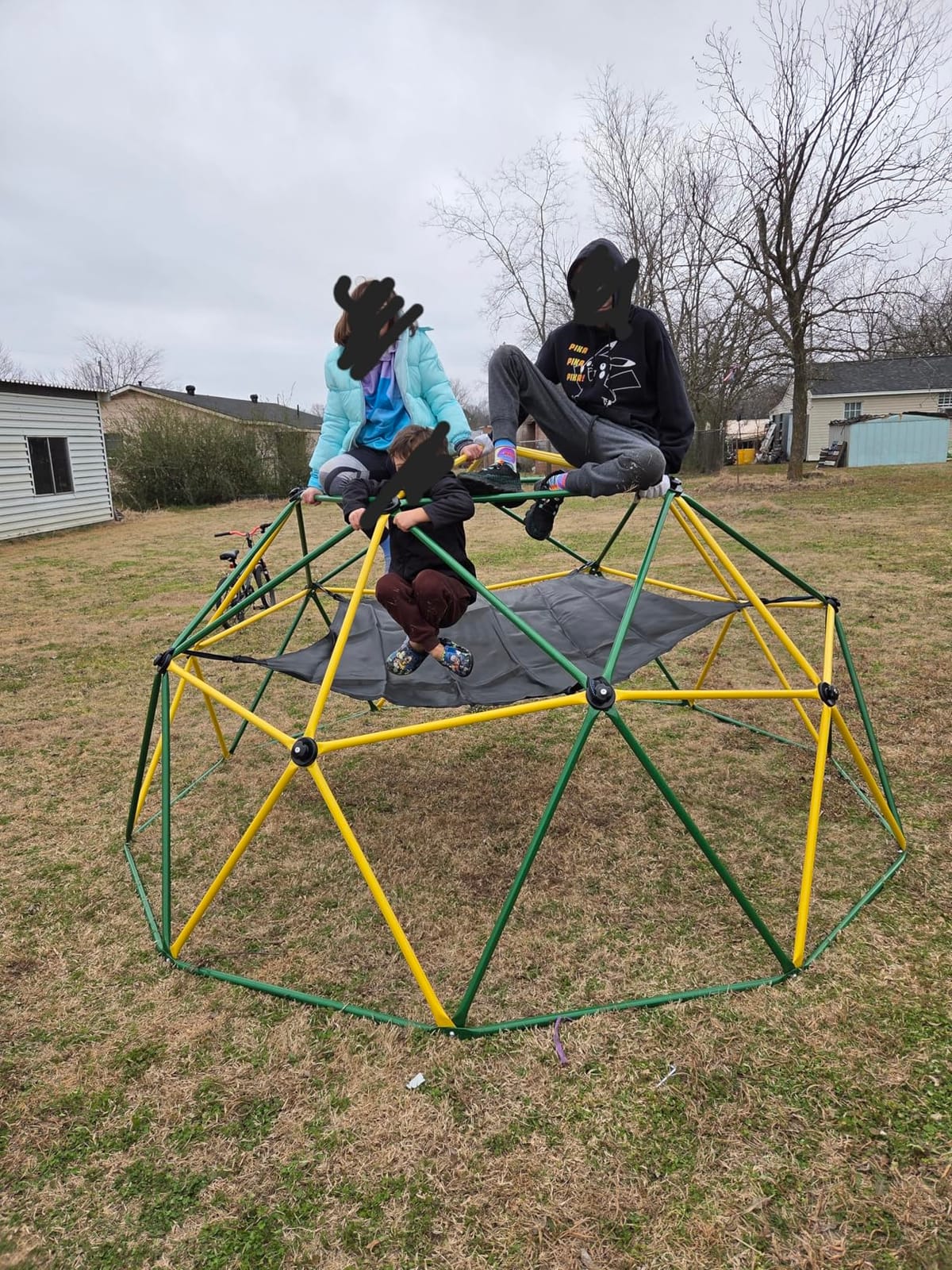 Climbing Dome Jungle Gym 6ft Outdoor Playset Kids Playground Equipment customer photo 1