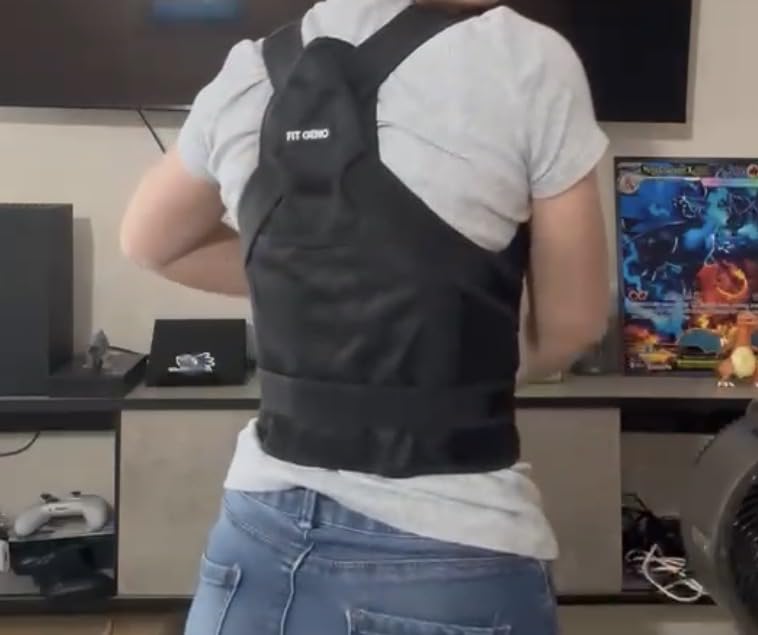 Fit Geno Posture Corrector for Women & Men, Back Shoulder Support Brace customer photo 2
