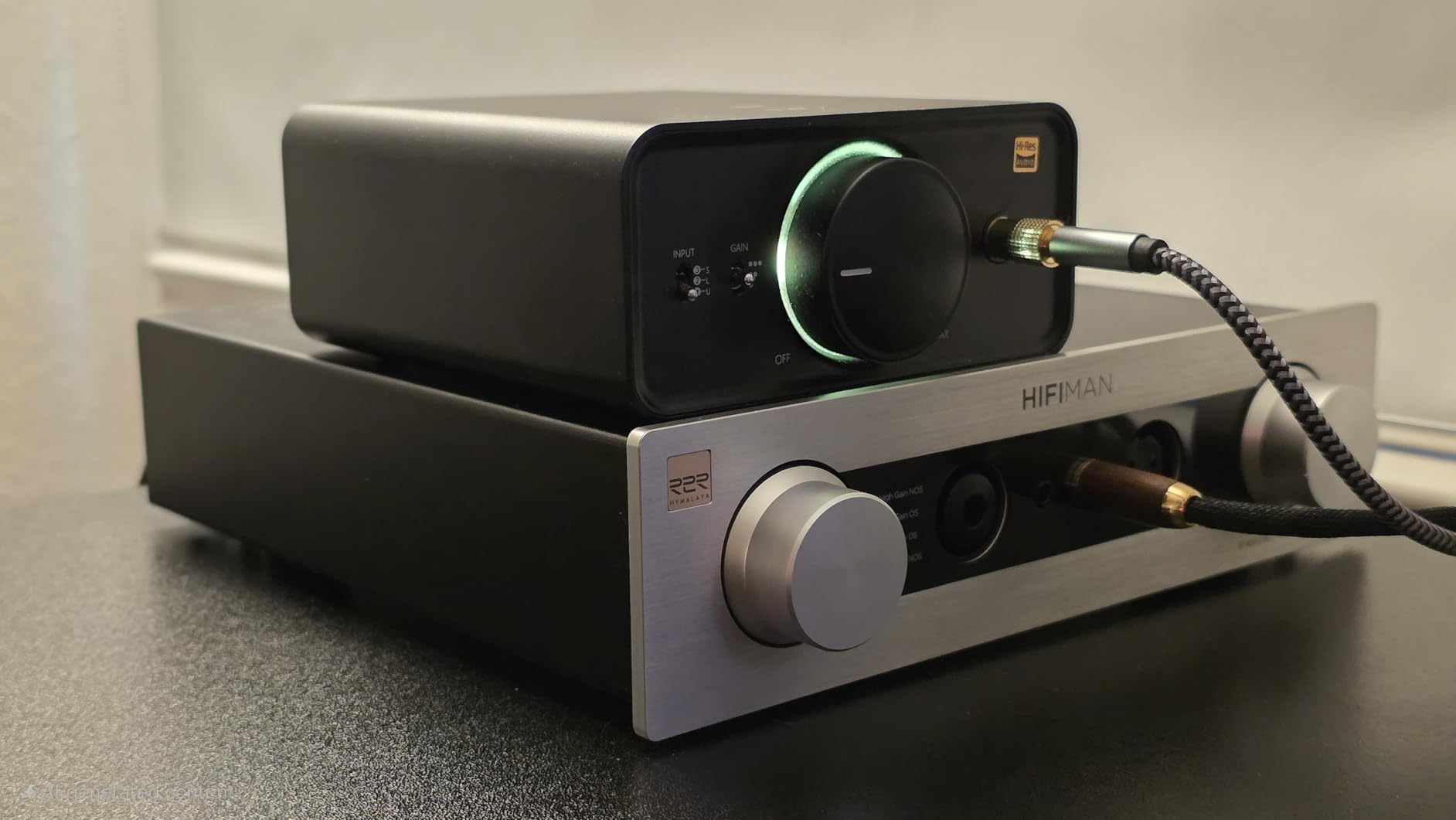 HIFIMAN EF400 Desktop Balanced Headphone DAC& Amplifier with Himalaya R2R DAC, 3.5/4.4/6.35mm Output for Home Audio customer photo 2